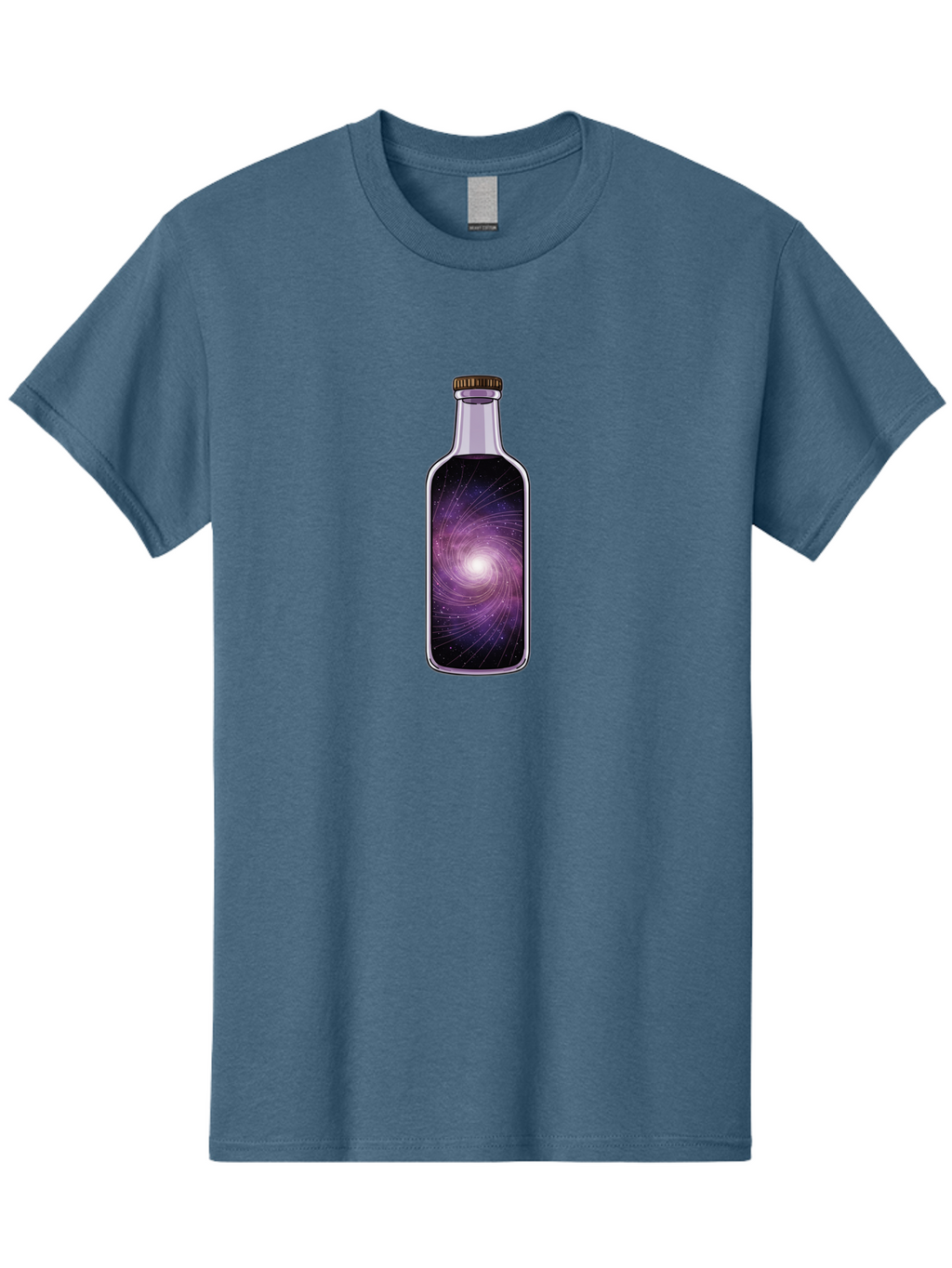 Galaxy-In-A-Bottle-34 Men'S Graphic Tee, 100% Cotton, Comfortable Casual Summer Wear, Machine Washable, Vintage Camera, Old Camera, Antique Camera, Black Camera, Classic Photography, Photography Equipment, Nostalgic Device, Film Camera, Bai990