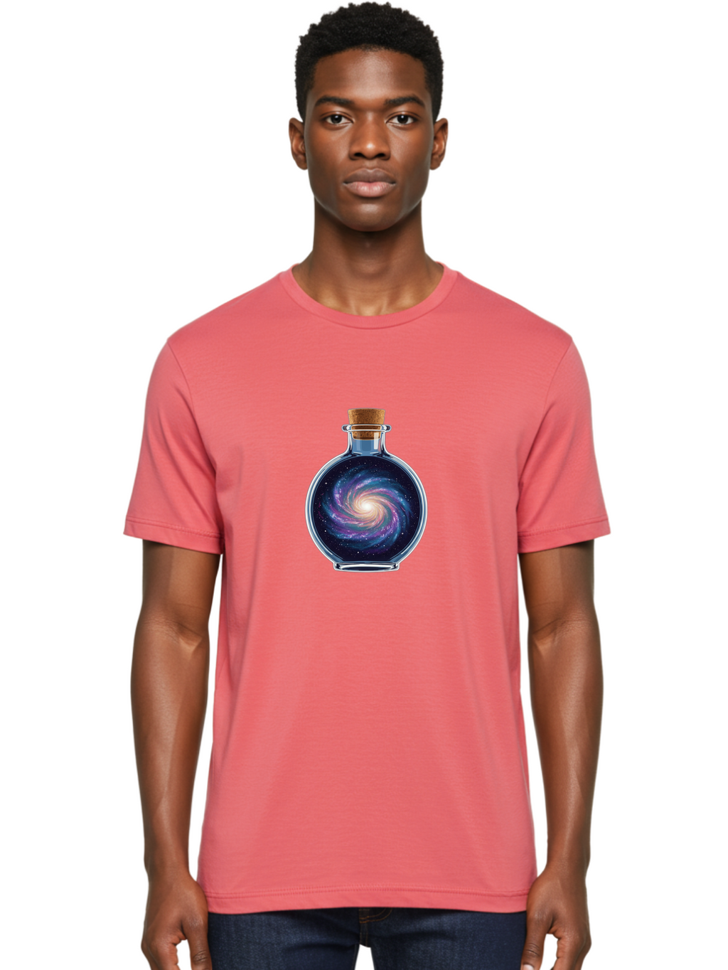 Galaxy-In-A-Bottle-38 Men'S Graphic Tee, 100% Cotton, Comfortable Casual Summer Wear, Machine Washable, Vintage Camera, Old Camera, Antique Camera, Black Camera, Classic Photography, Photography Equipment, Nostalgic Device, Film Camera, Bai994