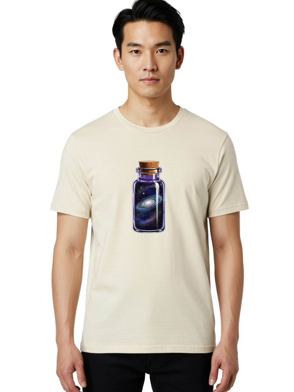 Galaxy-In-A-Bottle-43 Men'S Graphic Tee, 100% Cotton, Comfortable Casual Summer Wear, Machine Washable, Vintage Camera, Old Camera, Antique Camera, Black Camera, Classic Photography, Photography Equipment, Nostalgic Device, Film Camera, Baj000