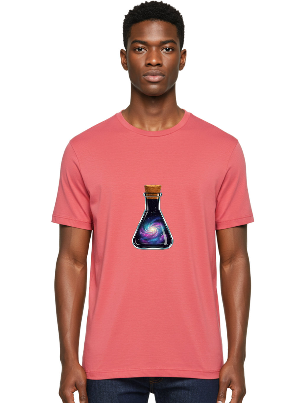 Galaxy-In-A-Bottle-45 Men'S Graphic Tee, 100% Cotton, Comfortable Casual Summer Wear, Machine Washable, Vintage Camera, Old Camera, Antique Camera, Black Camera, Classic Photography, Photography Equipment, Nostalgic Device, Film Camera, Baj002