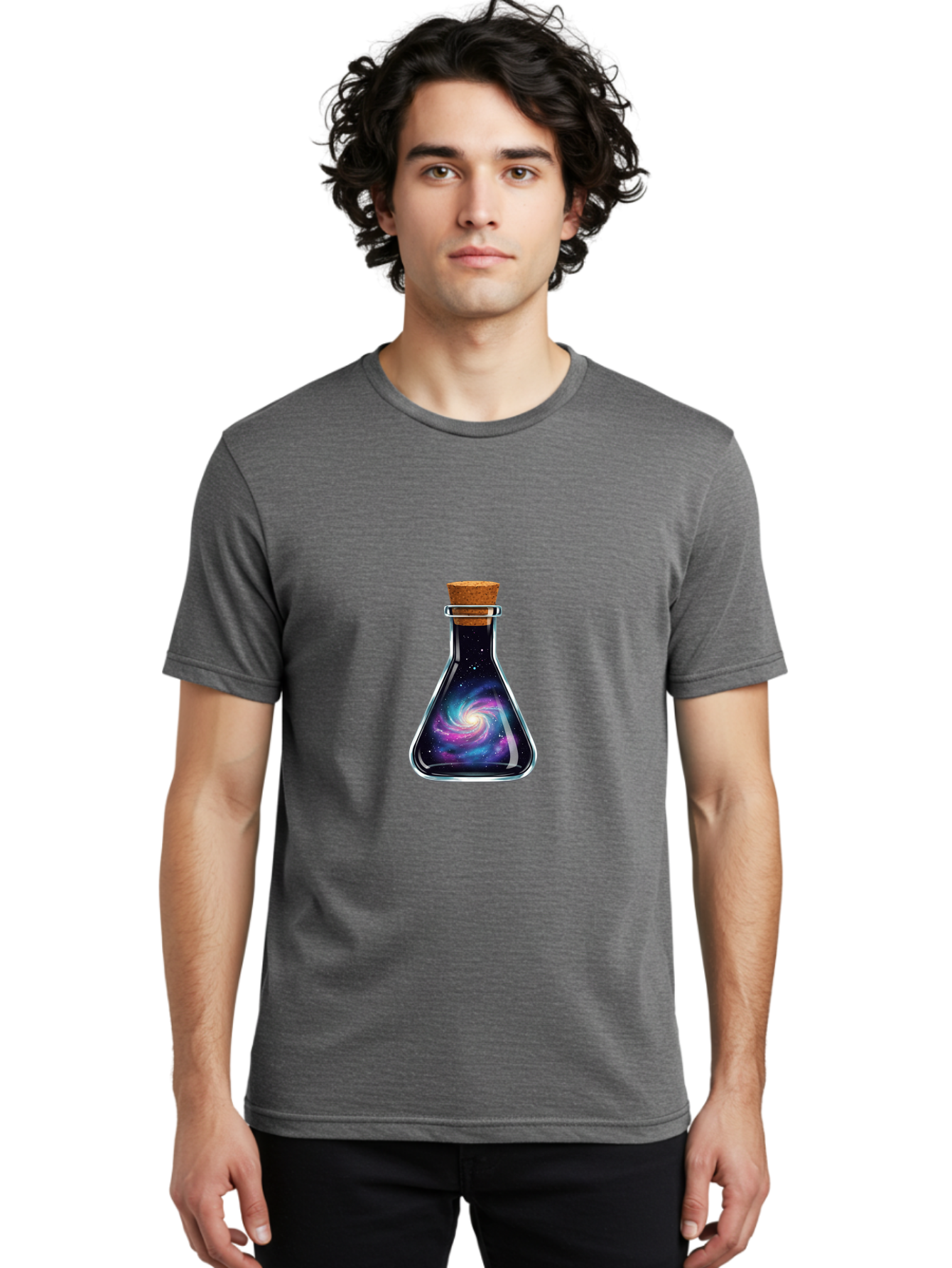 Galaxy-In-A-Bottle-45 Men'S Graphic Tee, 100% Cotton, Comfortable Casual Summer Wear, Machine Washable, Vintage Camera, Old Camera, Antique Camera, Black Camera, Classic Photography, Photography Equipment, Nostalgic Device, Film Camera, Baj002