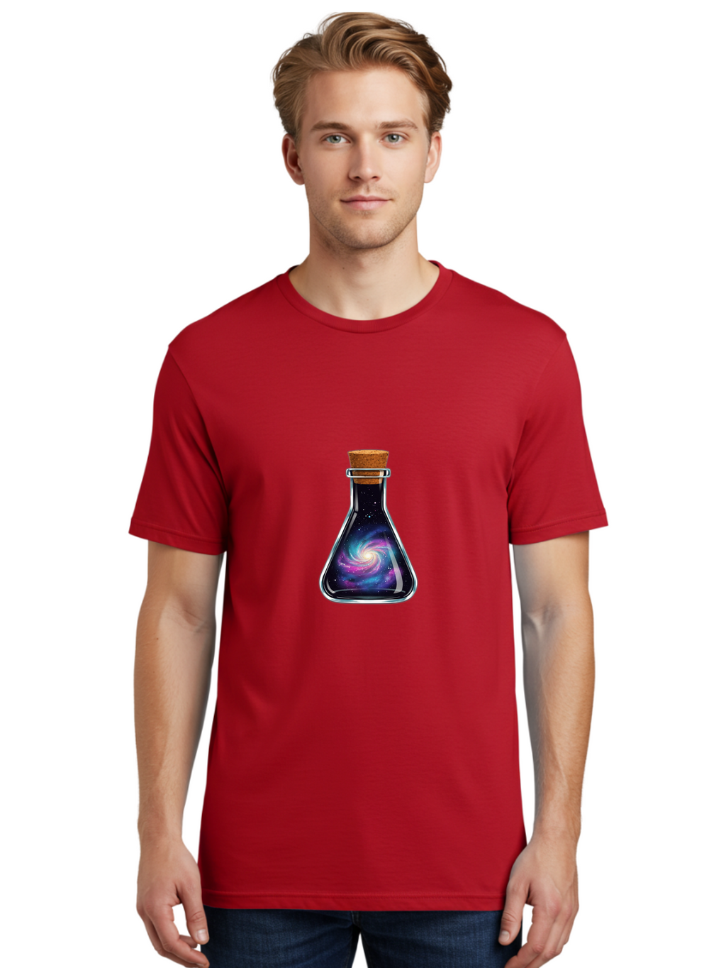 Galaxy-In-A-Bottle-45 Men'S Graphic Tee, 100% Cotton, Comfortable Casual Summer Wear, Machine Washable, Vintage Camera, Old Camera, Antique Camera, Black Camera, Classic Photography, Photography Equipment, Nostalgic Device, Film Camera, Baj002