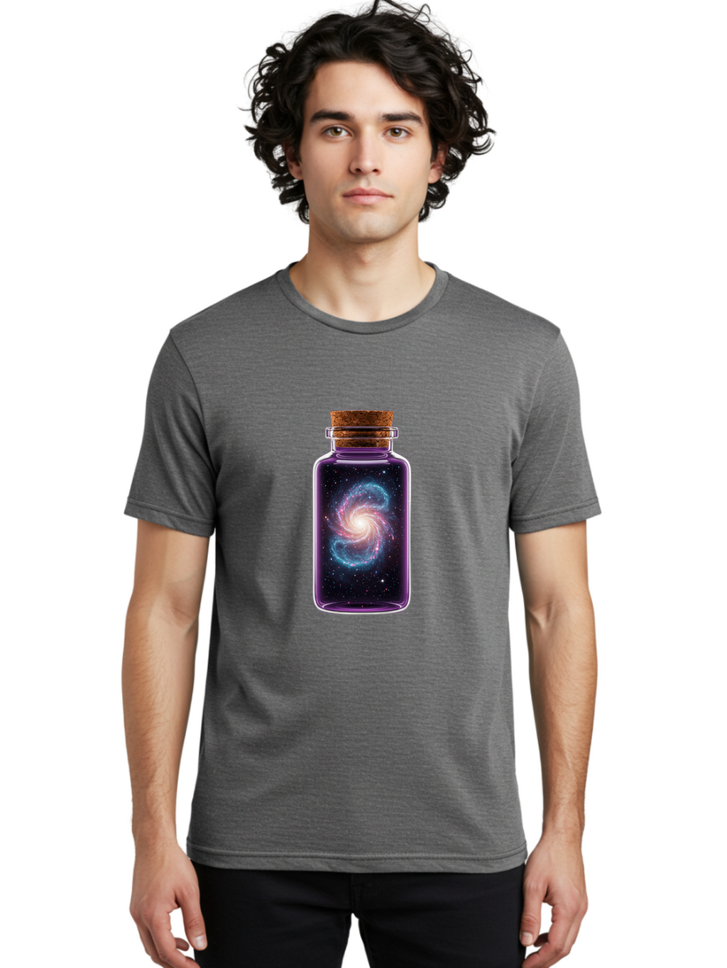 Galaxy-In-A-Bottle-46 Men'S Graphic Tee, 100% Cotton, Comfortable Casual Summer Wear, Machine Washable, Vintage Camera, Old Camera, Antique Camera, Black Camera, Classic Photography, Photography Equipment, Nostalgic Device, Film Camera, Baj003