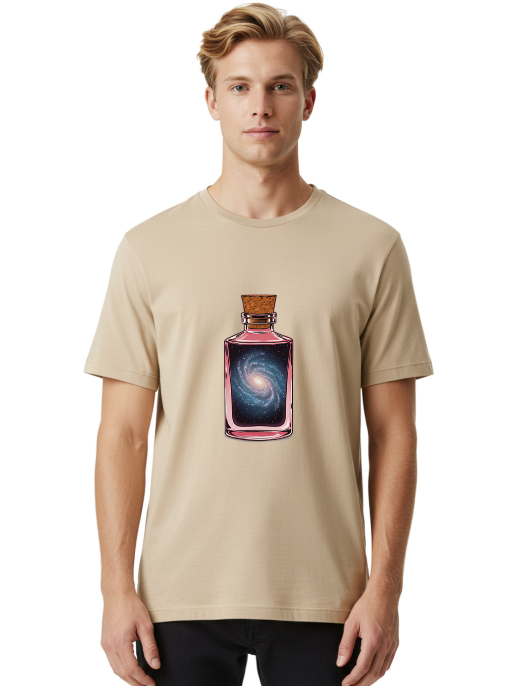 Galaxy-In-A-Bottle-47 Men'S Graphic Tee, 100% Cotton, Comfortable Casual Summer Wear, Machine Washable, Vintage Camera, Old Camera, Antique Camera, Black Camera, Classic Photography, Photography Equipment, Nostalgic Device, Film Camera, Baj004