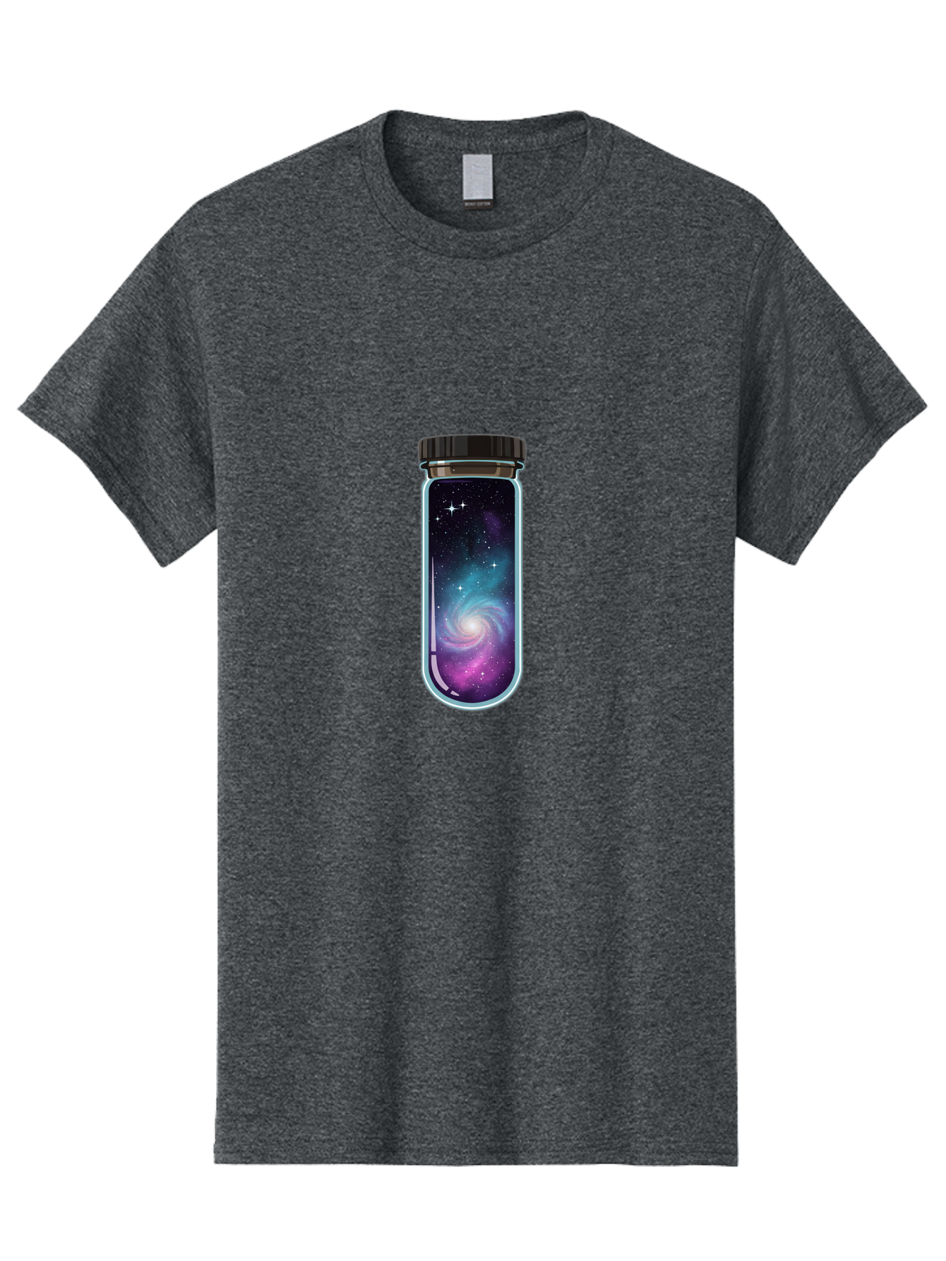 Galaxy-In-A-Bottle-5 Men'S Graphic Tee, 100% Cotton, Comfortable Casual Summer Wear, Machine Washable, Vintage Camera, Old Camera, Antique Camera, Black Camera, Classic Photography, Photography Equipment, Nostalgic Device, Film Camera, Baj007