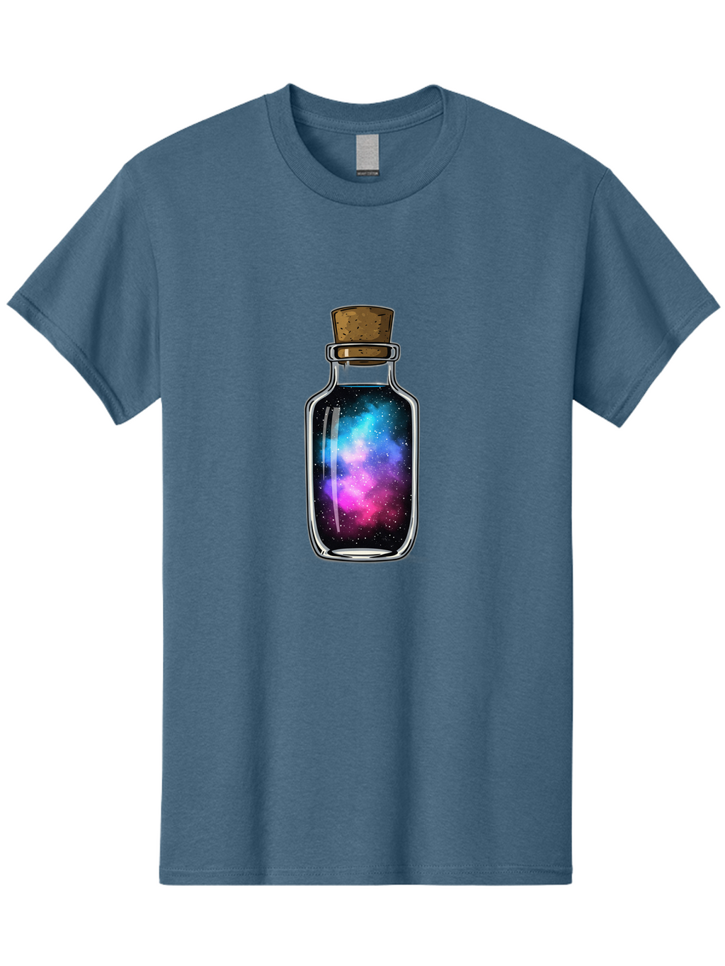 Galaxy-In-A-Bottle-9 Men'S Graphic Tee, 100% Cotton, Comfortable Casual Summer Wear, Machine Washable, Vintage Camera, Old Camera, Antique Camera, Black Camera, Classic Photography, Photography Equipment, Nostalgic Device, Film Camera, Baj012