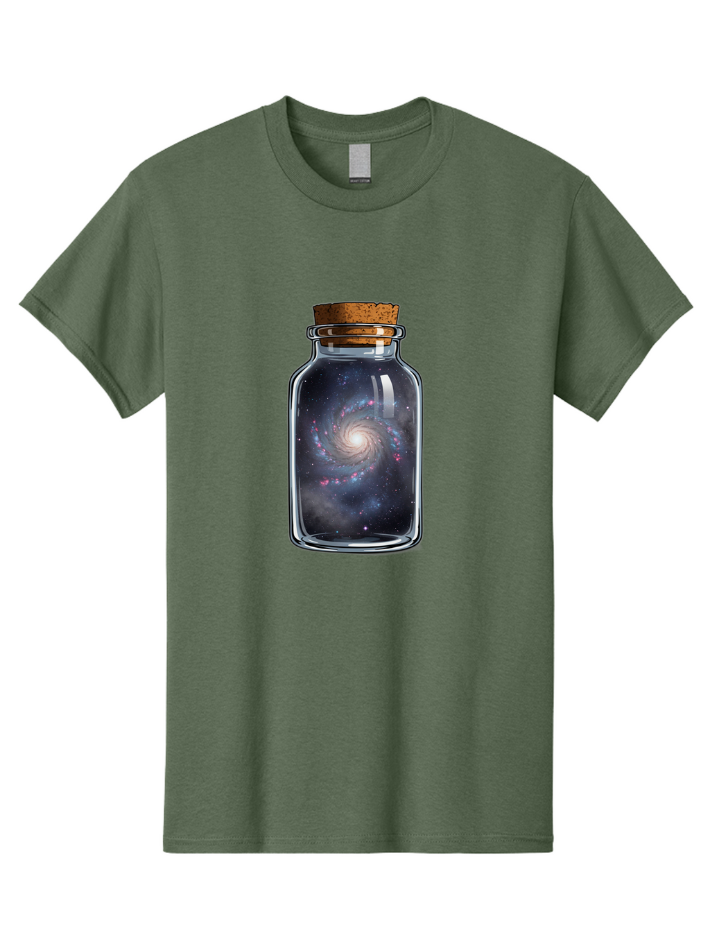 Galaxy-In-A-Jar-5 Men'S Graphic Tee, 100% Cotton, Comfortable Casual Summer Wear, Machine Washable, Vintage Camera, Old Camera, Antique Camera, Black Camera, Classic Photography, Photography Equipment, Nostalgic Device, Film Camera, Camera Art Baj018