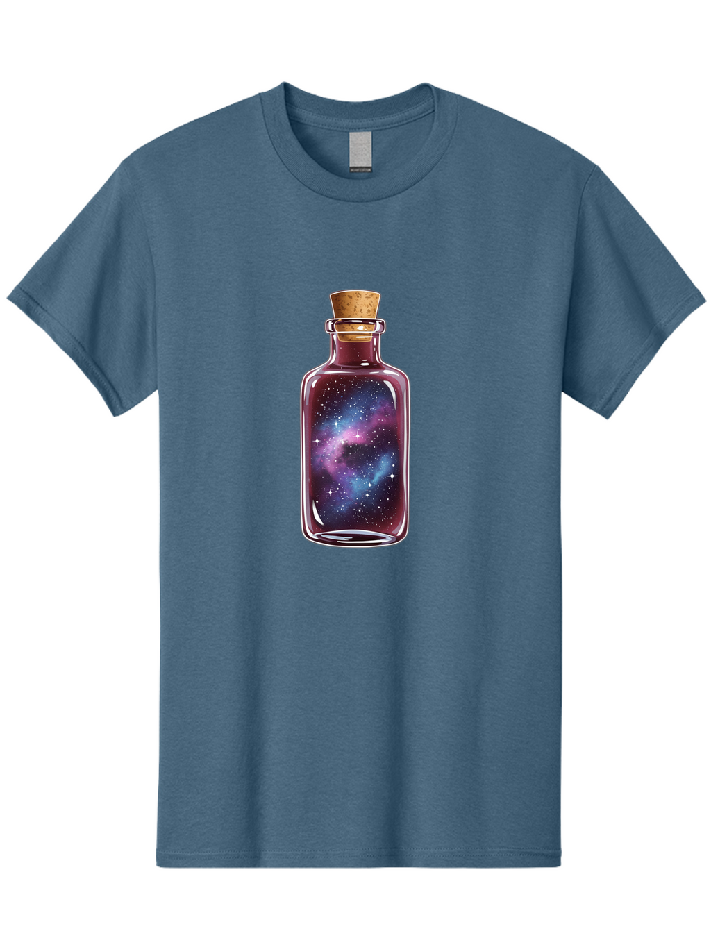 Galaxy-In-Bottle-14 Men'S Graphic Tee, 100% Cotton, Comfortable Casual Summer Wear, Machine Washable, Vintage Camera, Old Camera, Antique Camera, Black Camera, Classic Photography, Photography Equipment, Nostalgic Device, Film Camera, Baj025