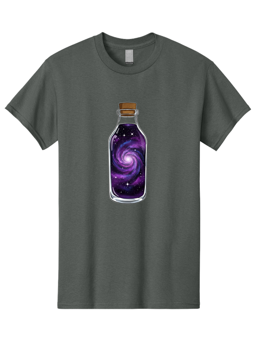 Galaxy-In-Bottle-16 Men'S Graphic Tee, 100% Cotton, Comfortable Casual Summer Wear, Machine Washable, Vintage Camera, Old Camera, Antique Camera, Black Camera, Classic Photography, Photography Equipment, Nostalgic Device, Film Camera, Baj027