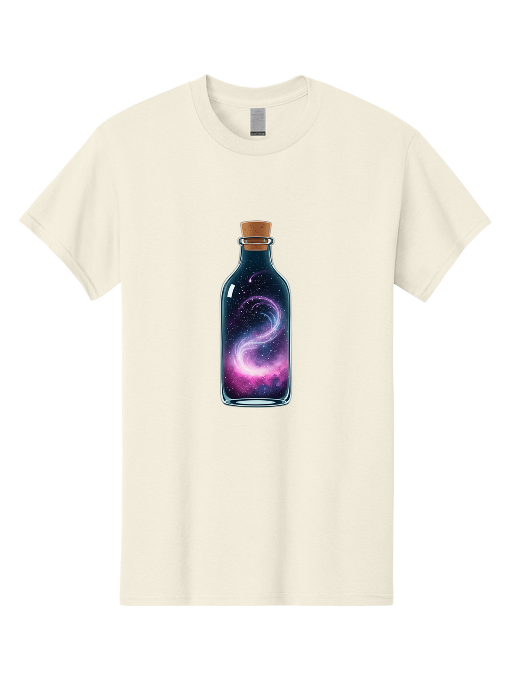 Galaxy-In-Bottle-20 Men'S Graphic Tee, 100% Cotton, Comfortable Casual Summer Wear, Machine Washable, Vintage Camera, Old Camera, Antique Camera, Black Camera, Classic Photography, Photography Equipment, Nostalgic Device, Film Camera, Baj032