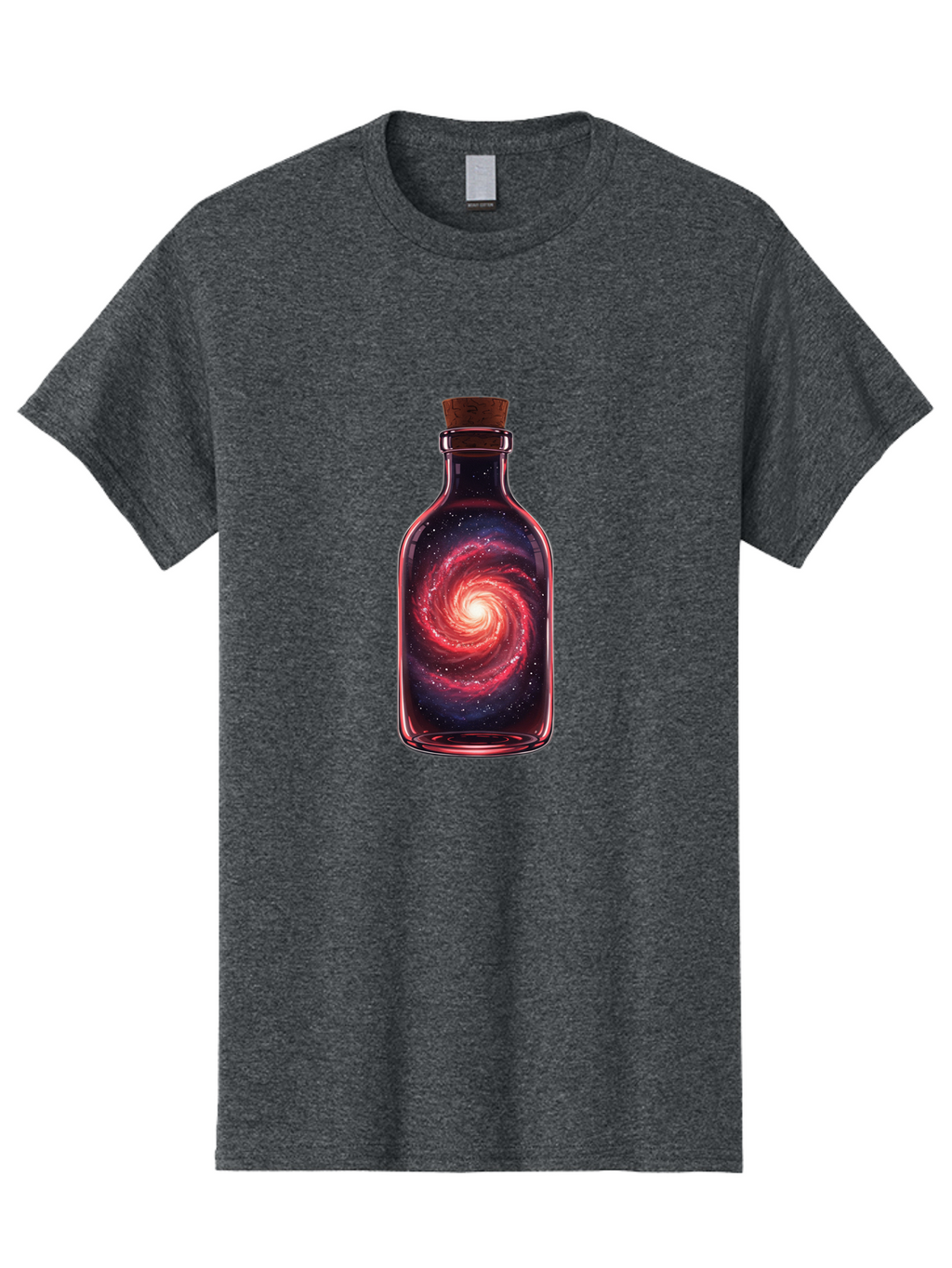 Galaxy-In-Bottle-23 Men'S Graphic Tee, 100% Cotton, Comfortable Casual Summer Wear, Machine Washable, Vintage Camera, Old Camera, Antique Camera, Black Camera, Classic Photography, Photography Equipment, Nostalgic Device, Film Camera, Baj035