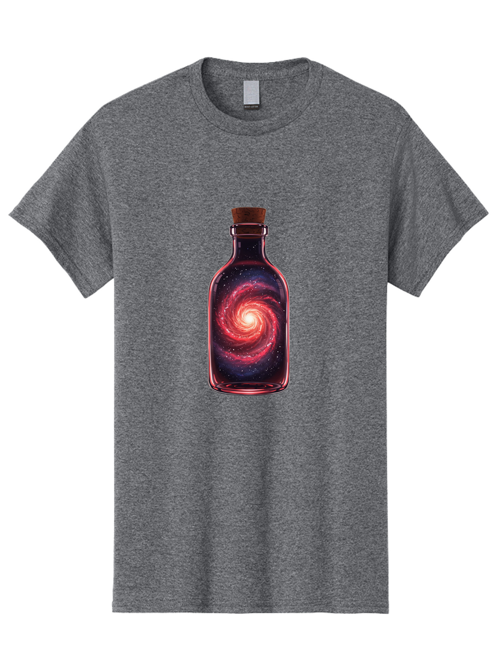 Galaxy-In-Bottle-23 Men'S Graphic Tee, 100% Cotton, Comfortable Casual Summer Wear, Machine Washable, Vintage Camera, Old Camera, Antique Camera, Black Camera, Classic Photography, Photography Equipment, Nostalgic Device, Film Camera, Baj035