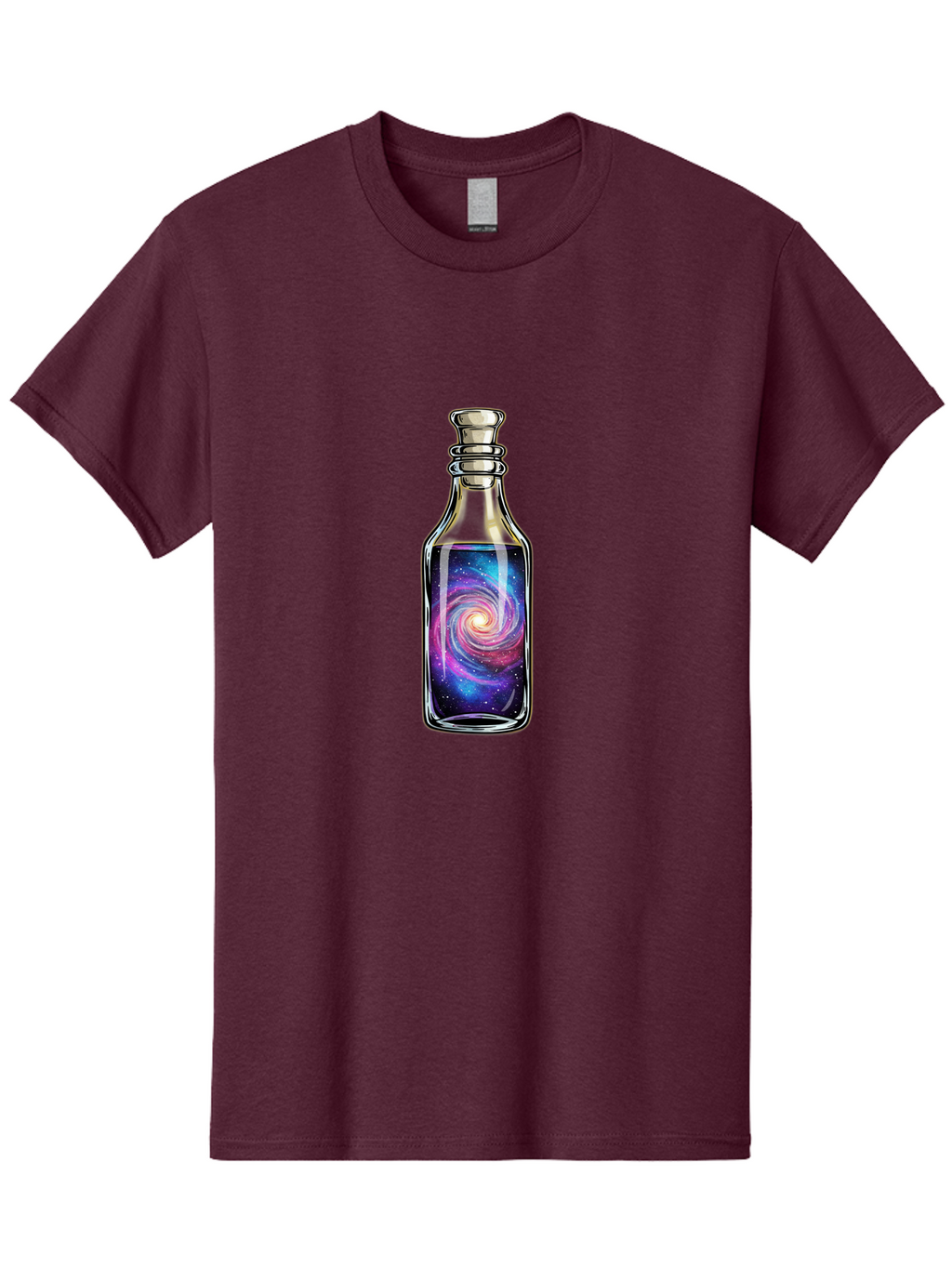 Galaxy-In-Bottle-24 Men'S Graphic Tee, 100% Cotton, Comfortable Casual Summer Wear, Machine Washable, Vintage Camera, Old Camera, Antique Camera, Black Camera, Classic Photography, Photography Equipment, Nostalgic Device, Film Camera, Baj036