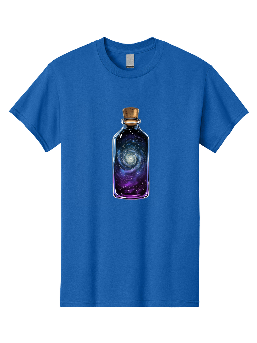 Galaxy-In-Bottle-3 Men'S Graphic Tee, 100% Cotton, Comfortable Casual Summer Wear, Machine Washable, Vintage Camera, Old Camera, Antique Camera, Black Camera, Classic Photography, Photography Equipment, Nostalgic Device, Film Camera, Baj041