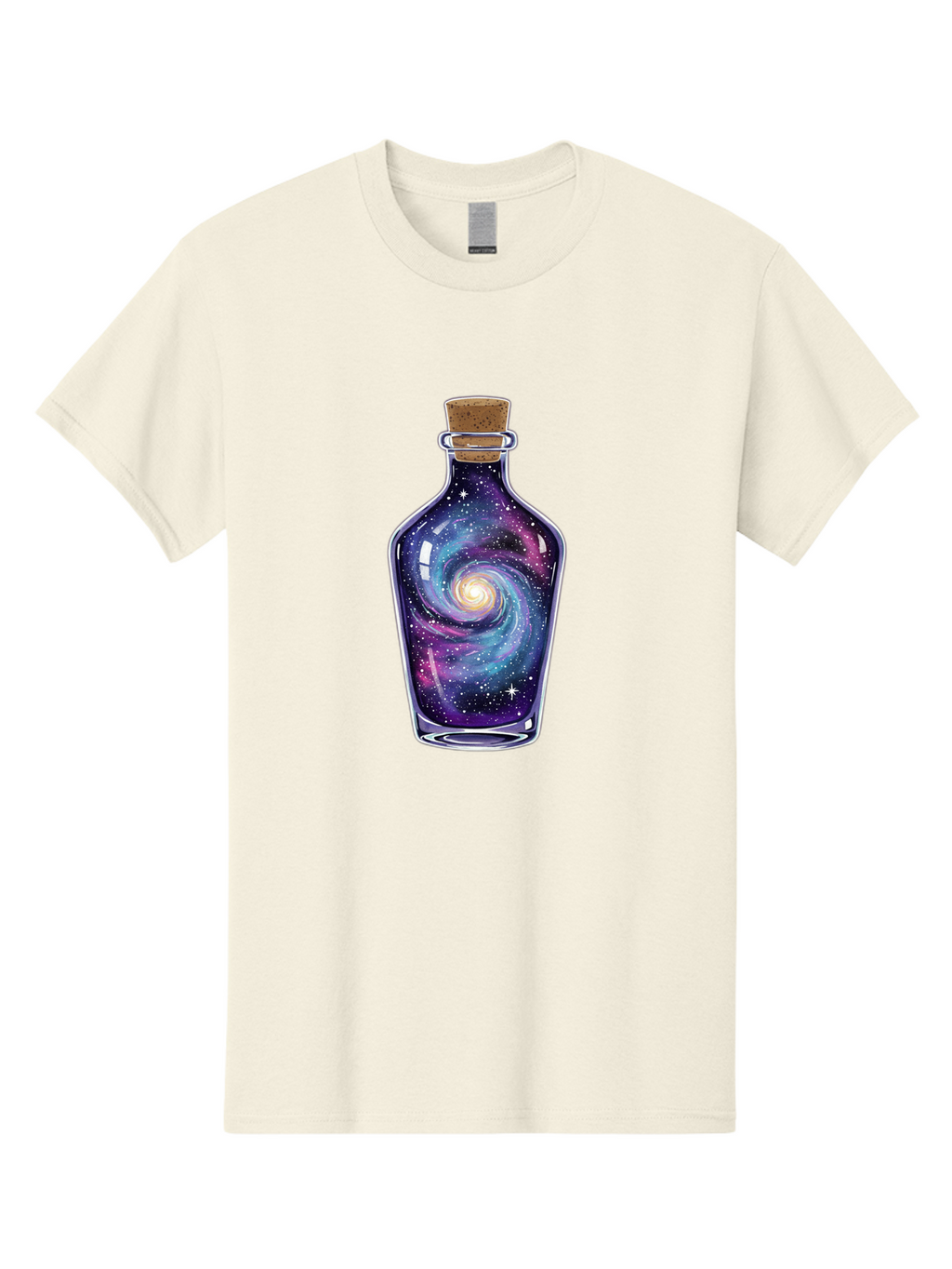 Galaxy-In-Bottle-6 Men'S Graphic Tee, 100% Cotton, Comfortable Casual Summer Wear, Machine Washable, Vintage Camera, Old Camera, Antique Camera, Black Camera, Classic Photography, Photography Equipment, Nostalgic Device, Film Camera, Baj044