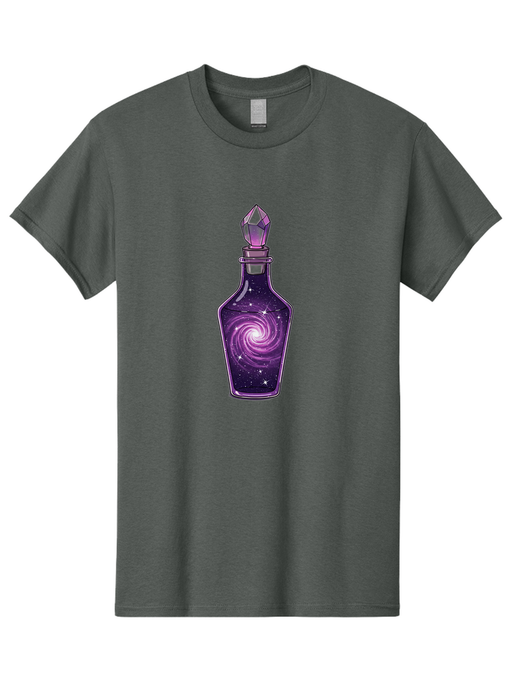 Galaxy-Potion-Bottle-2 Men'S Graphic Tee, 100% Cotton, Comfortable Casual Summer Wear, Machine Washable, Vintage Camera, Old Camera, Antique Camera, Black Camera, Classic Photography, Photography Equipment, Nostalgic Device, Film Camera, Baj059