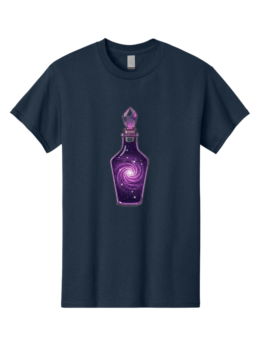 Galaxy-Potion-Bottle-2 Men'S Graphic Tee, 100% Cotton, Comfortable Casual Summer Wear, Machine Washable, Vintage Camera, Old Camera, Antique Camera, Black Camera, Classic Photography, Photography Equipment, Nostalgic Device, Film Camera, Baj059