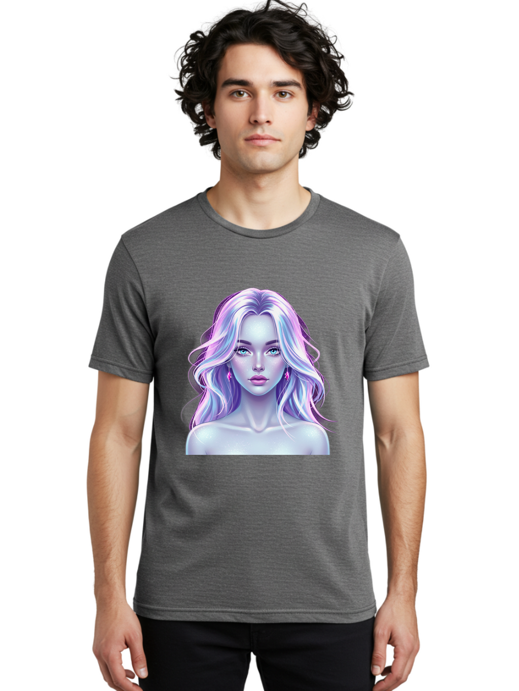 Girl-With-Pastel-Hair Men'S Graphic Tee, 100% Cotton, Comfortable Casual Summer Wear, Machine Washable, Vintage Camera, Old Camera, Antique Camera, Black Camera, Classic Photography, Photography Equipment, Nostalgic Device, Film Camera, Baj068