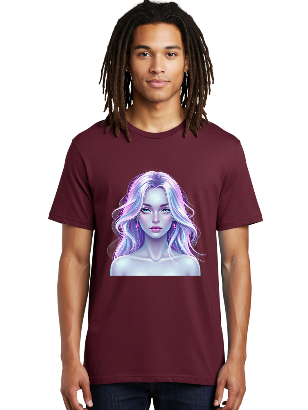 Girl-With-Pastel-Hair Men'S Graphic Tee, 100% Cotton, Comfortable Casual Summer Wear, Machine Washable, Vintage Camera, Old Camera, Antique Camera, Black Camera, Classic Photography, Photography Equipment, Nostalgic Device, Film Camera, Baj068