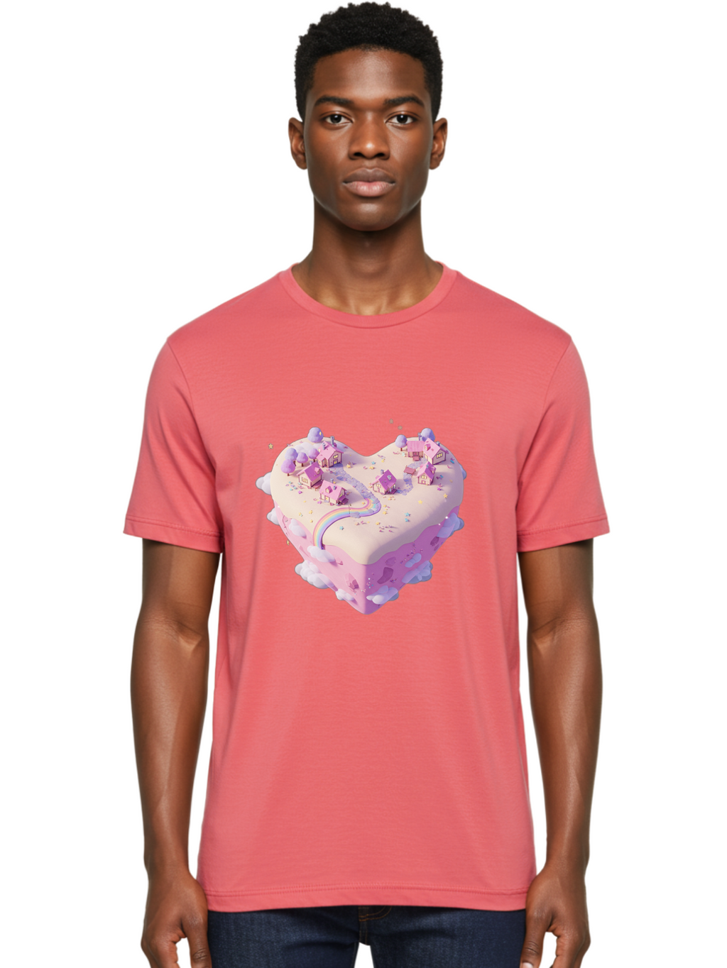 Heart-Shaped-Land Men'S Graphic Tee, 100% Cotton, Comfortable Casual Summer Wear, Machine Washable, Vintage Camera, Old Camera, Antique Camera, Black Camera, Classic Photography, Photography Equipment, Nostalgic Device, Film Camera, Camera Art Baj074