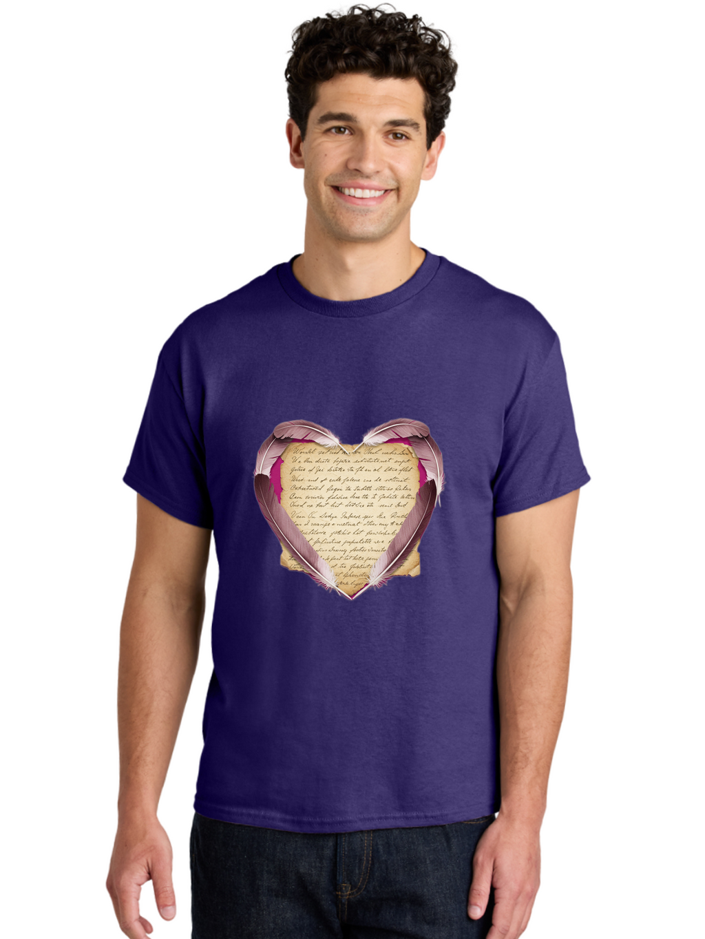 Heart-Shaped-Letter Men'S Graphic Tee, 100% Cotton, Comfortable Casual Summer Wear, Machine Washable, Vintage Camera, Old Camera, Antique Camera, Black Camera, Classic Photography, Photography Equipment, Nostalgic Device, Film Camera, Baj075
