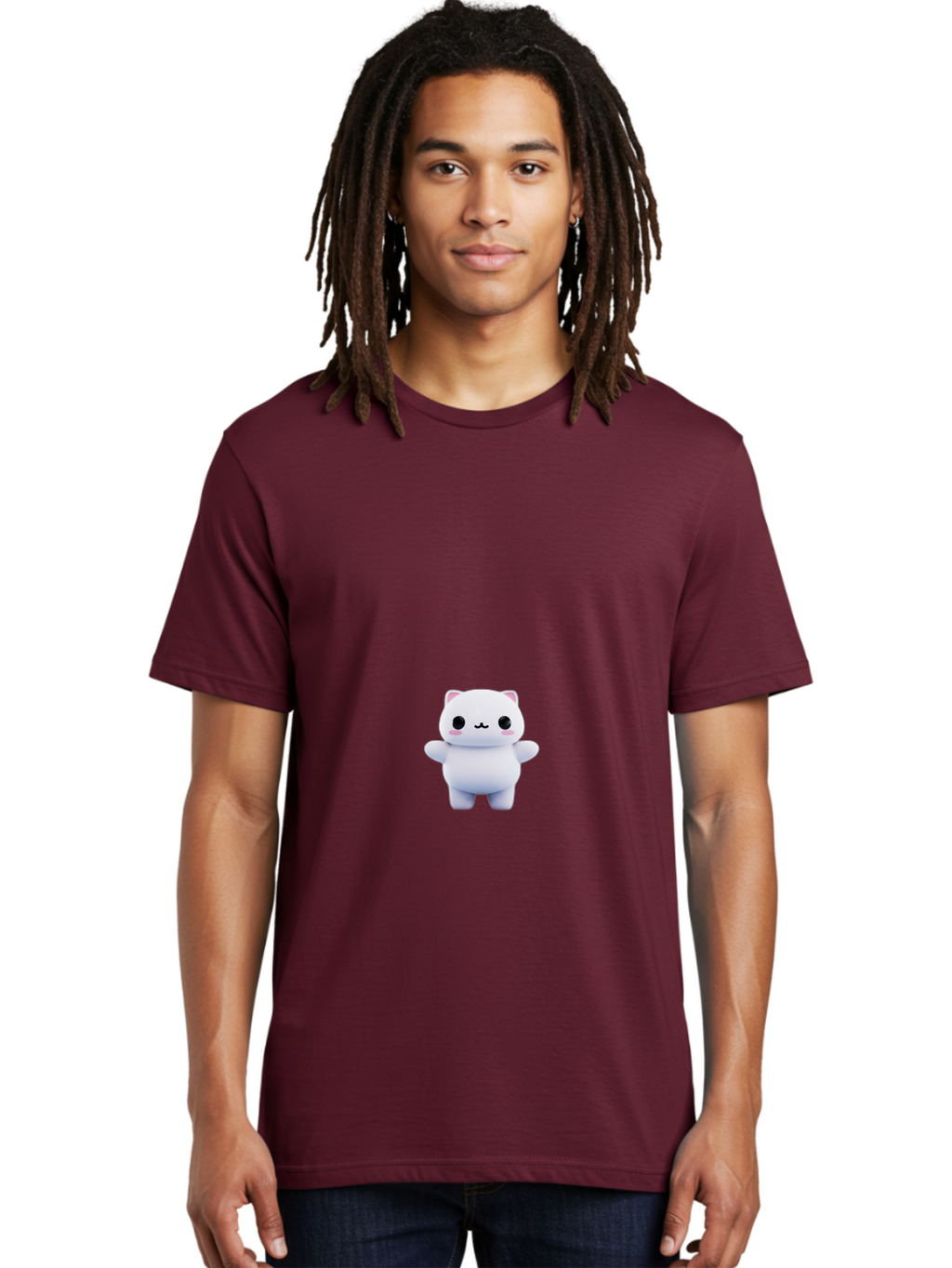 Kawaii-Cat Men'S Graphic Tee, 100% Cotton, Comfortable Casual Summer Wear, Machine Washable, Vintage Camera, Old Camera, Antique Camera, Black Camera, Classic Photography, Photography Equipment, Nostalgic Device, Film Camera, Camera Art Baj081