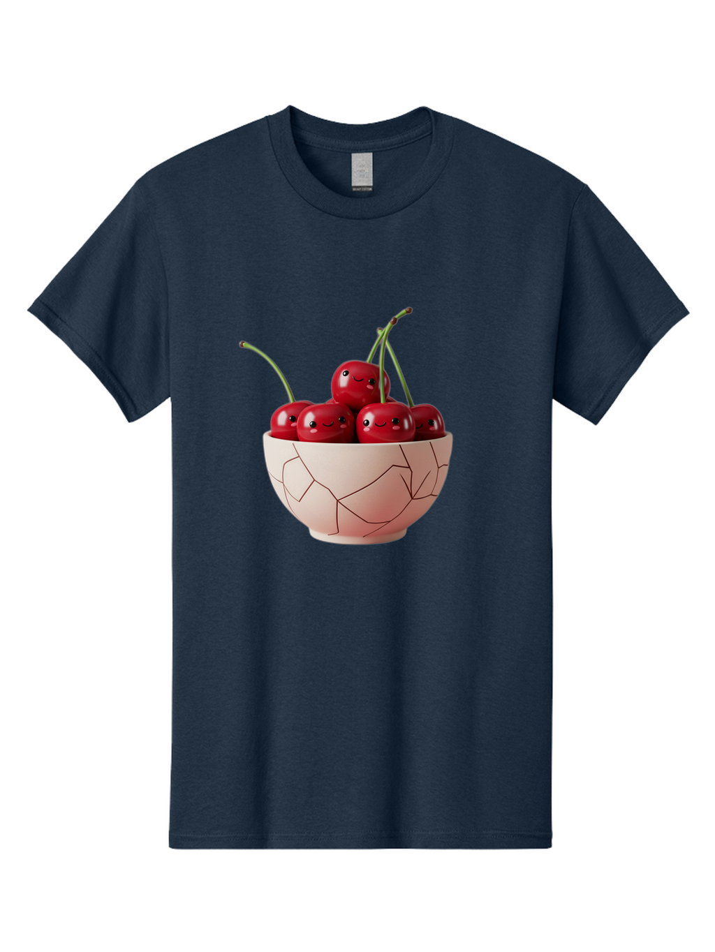 Kintsugi-Bowl-Of-Cherries Men'S Graphic Tee, 100% Cotton, Comfortable Casual Summer Wear, Machine Washable, Vintage Camera, Old Camera, Antique Camera, Black Camera, Classic Photography, Photography Equipment, Nostalgic Device, Film Camera, Baj083