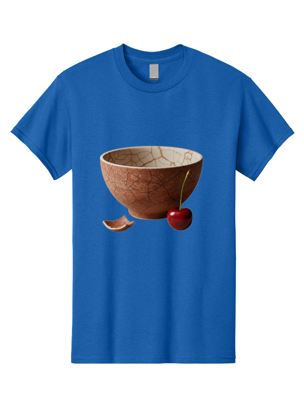 Kintsugi-Bowl-With-Cherry Men'S Graphic Tee, 100% Cotton, Comfortable Casual Summer Wear, Machine Washable, Vintage Camera, Old Camera, Antique Camera, Black Camera, Classic Photography, Photography Equipment, Nostalgic Device, Film Camera, Baj084