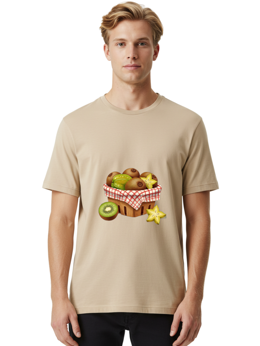 Kiwi-And-Starfruit Men'S Graphic Tee, 100% Cotton, Comfortable Casual Summer Wear, Machine Washable, Vintage Camera, Old Camera, Antique Camera, Black Camera, Classic Photography, Photography Equipment, Nostalgic Device, Film Camera, Baj087