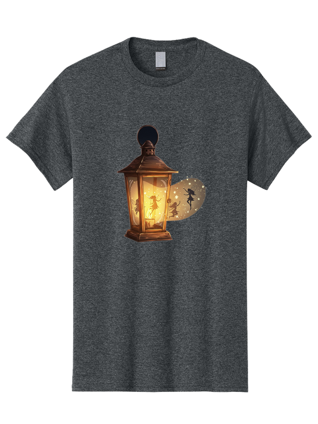 Lantern-With-Dancing-Fairy Men'S Graphic Tee, 100% Cotton, Comfortable Casual Summer Wear, Machine Washable, Vintage Camera, Old Camera, Antique Camera, Black Camera, Classic Photography, Photography Equipment, Nostalgic Device, Film Camera, Baj088
