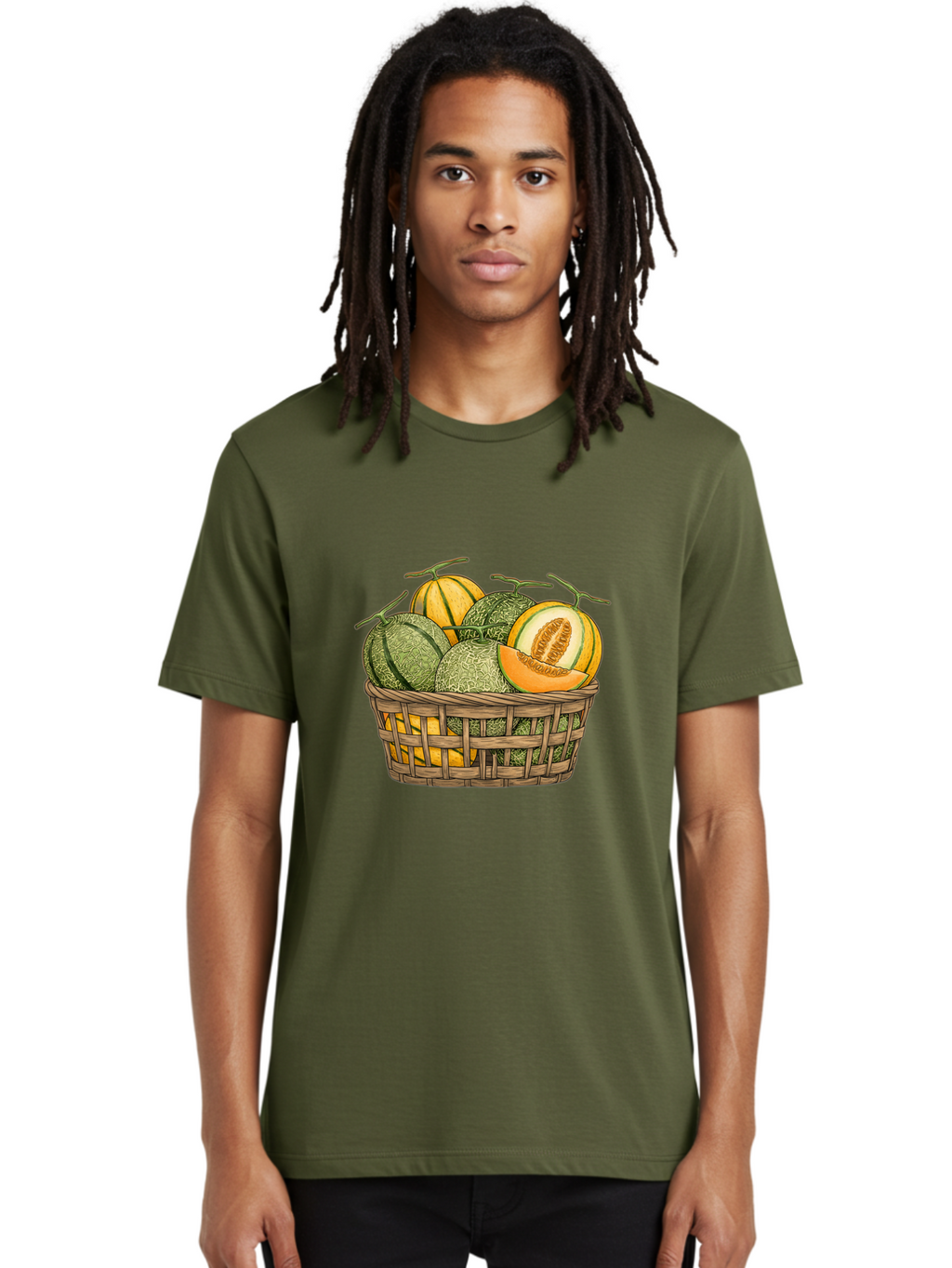 Melons-In-Basket Men'S Graphic Tee, 100% Cotton, Comfortable Casual Summer Wear, Machine Washable, Vintage Camera, Old Camera, Antique Camera, Black Camera, Classic Photography, Photography Equipment, Nostalgic Device, Film Camera, Camera Art Baj095