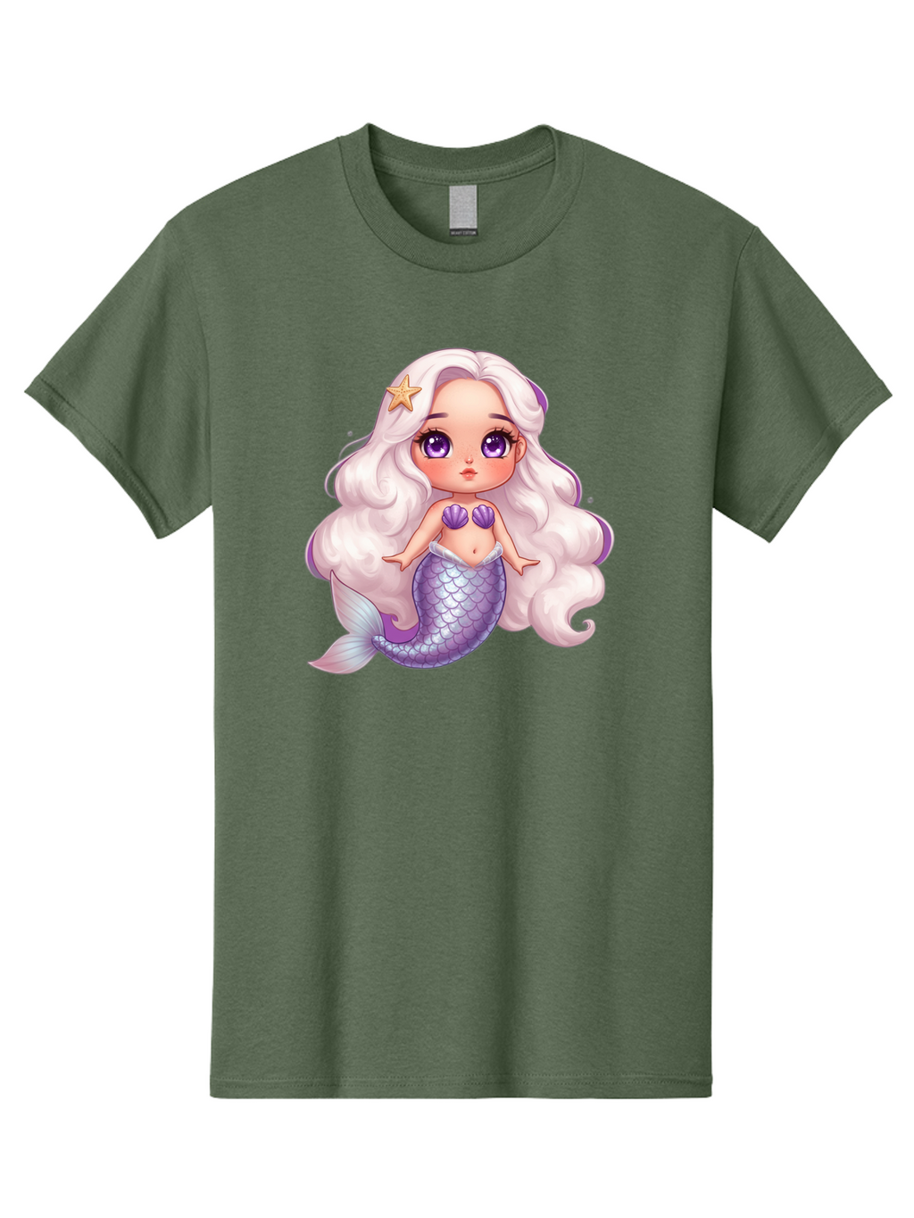Mermaid-Girl-1 Men'S Graphic Tee, 100% Cotton, Comfortable Casual Summer Wear, Machine Washable, Vintage Camera, Old Camera, Antique Camera, Black Camera, Classic Photography, Photography Equipment, Nostalgic Device, Film Camera, Camera Art Baj103