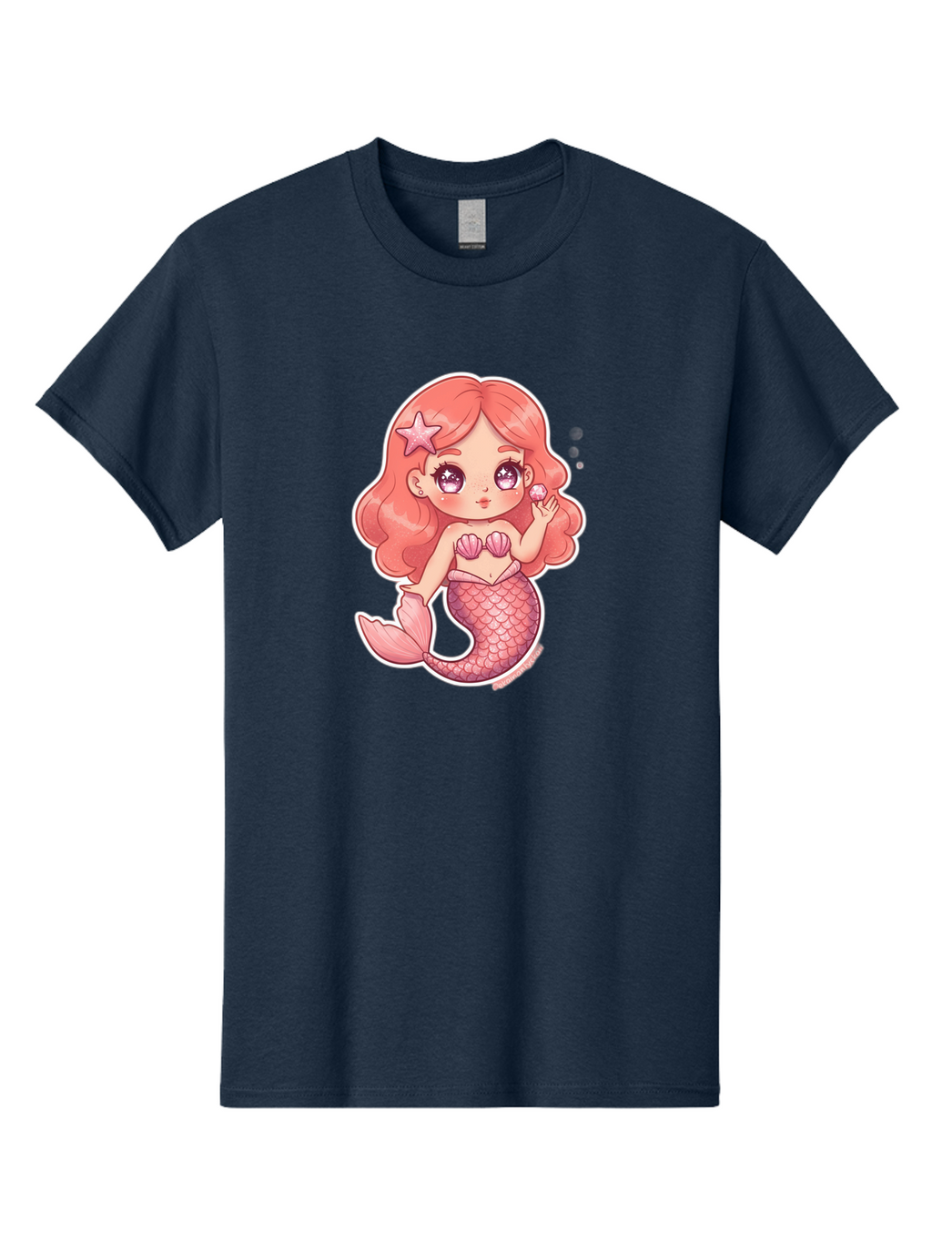 Mermaid-Girl-3 Men'S Graphic Tee, 100% Cotton, Comfortable Casual Summer Wear, Machine Washable, Vintage Camera, Old Camera, Antique Camera, Black Camera, Classic Photography, Photography Equipment, Nostalgic Device, Film Camera, Camera Art Baj105