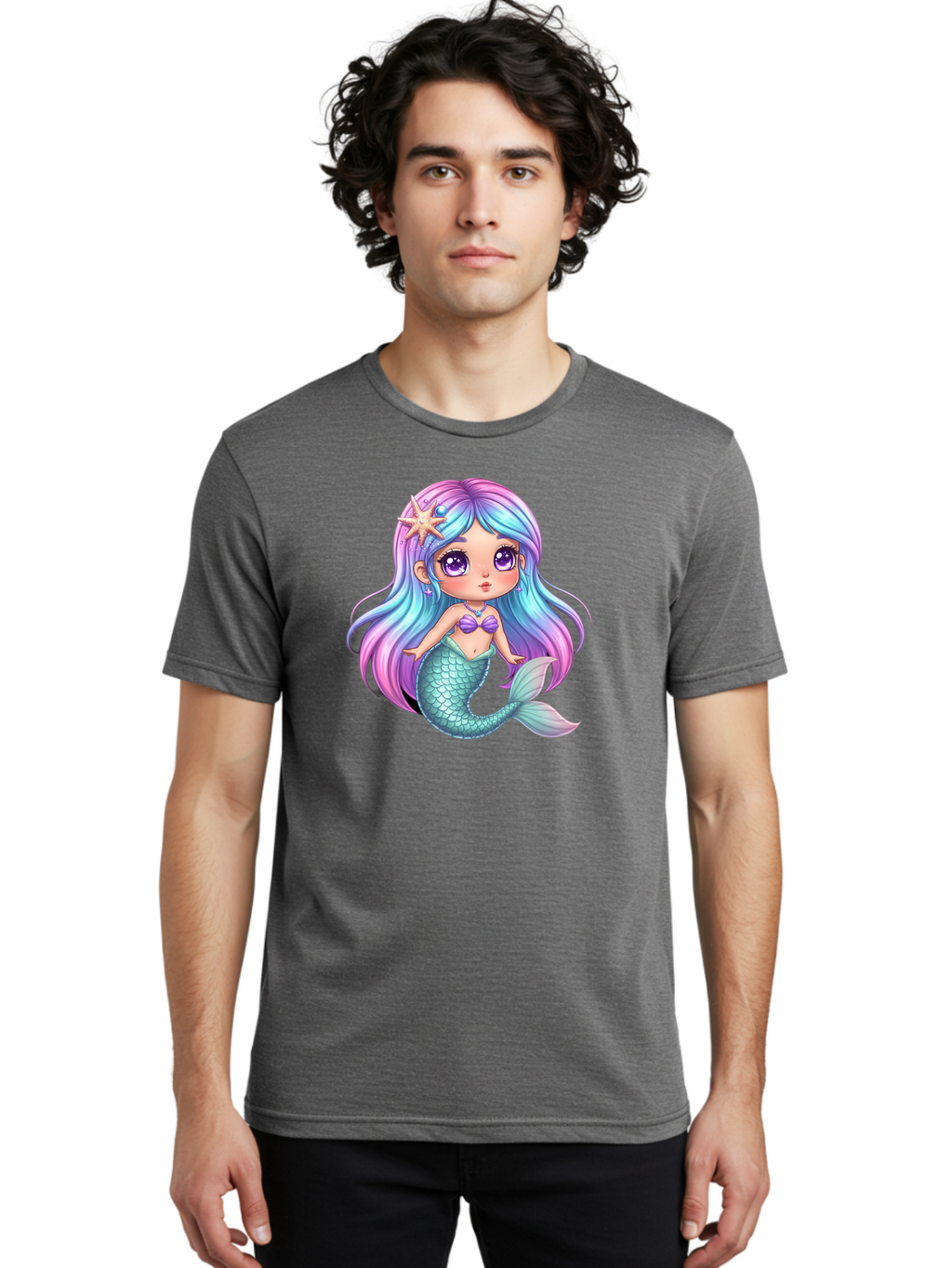 Mermaid-Girl Men'S Graphic Tee, 100% Cotton, Comfortable Casual Summer Wear, Machine Washable, Vintage Camera, Old Camera, Antique Camera, Black Camera, Classic Photography, Photography Equipment, Nostalgic Device, Film Camera, Camera Art Baj106