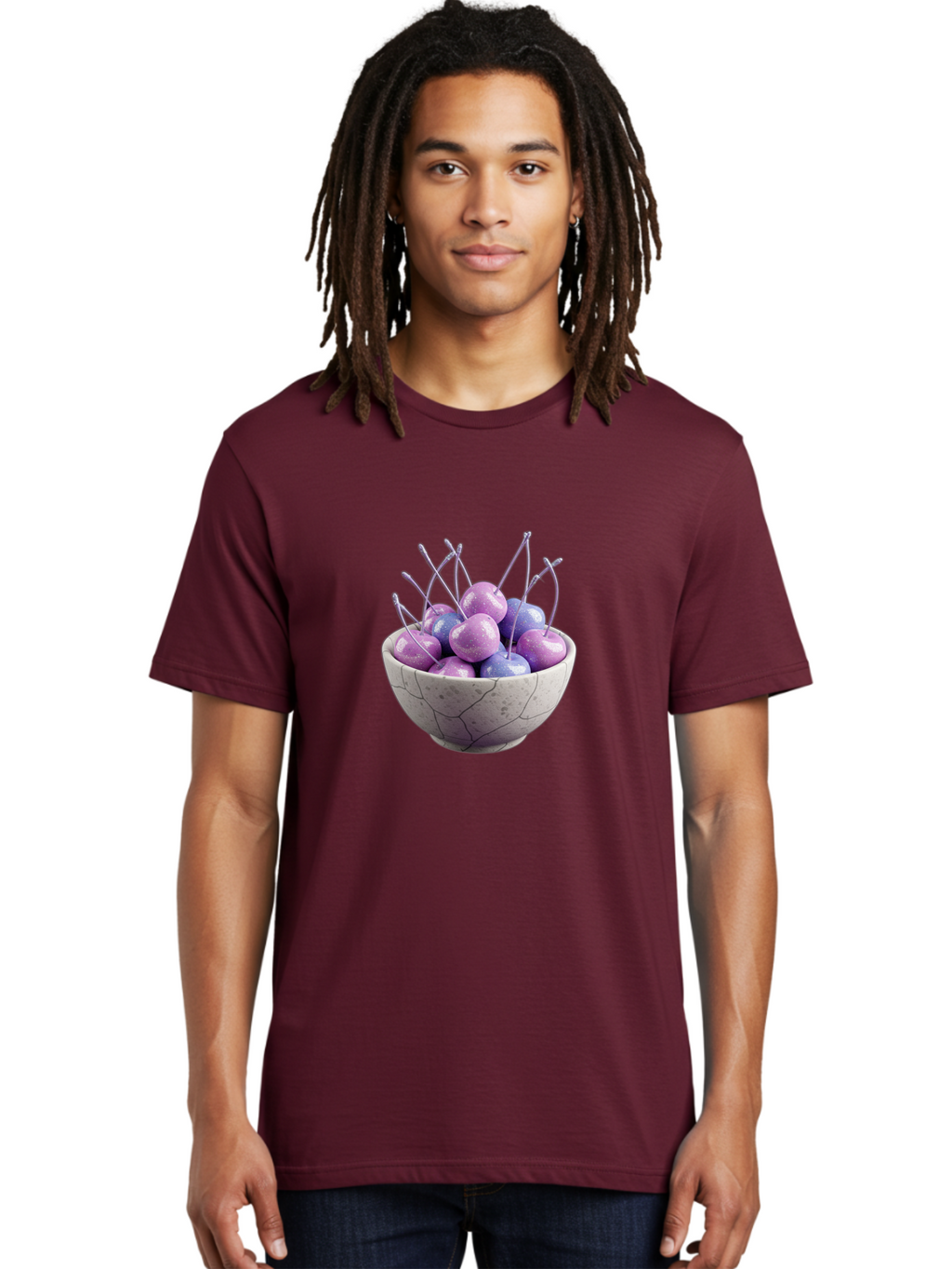 Metallic-Cherries Men'S Graphic Tee, 100% Cotton, Comfortable Casual Summer Wear, Machine Washable, Vintage Camera, Old Camera, Antique Camera, Black Camera, Classic Photography, Photography Equipment, Nostalgic Device, Film Camera, Camera Art Baj116
