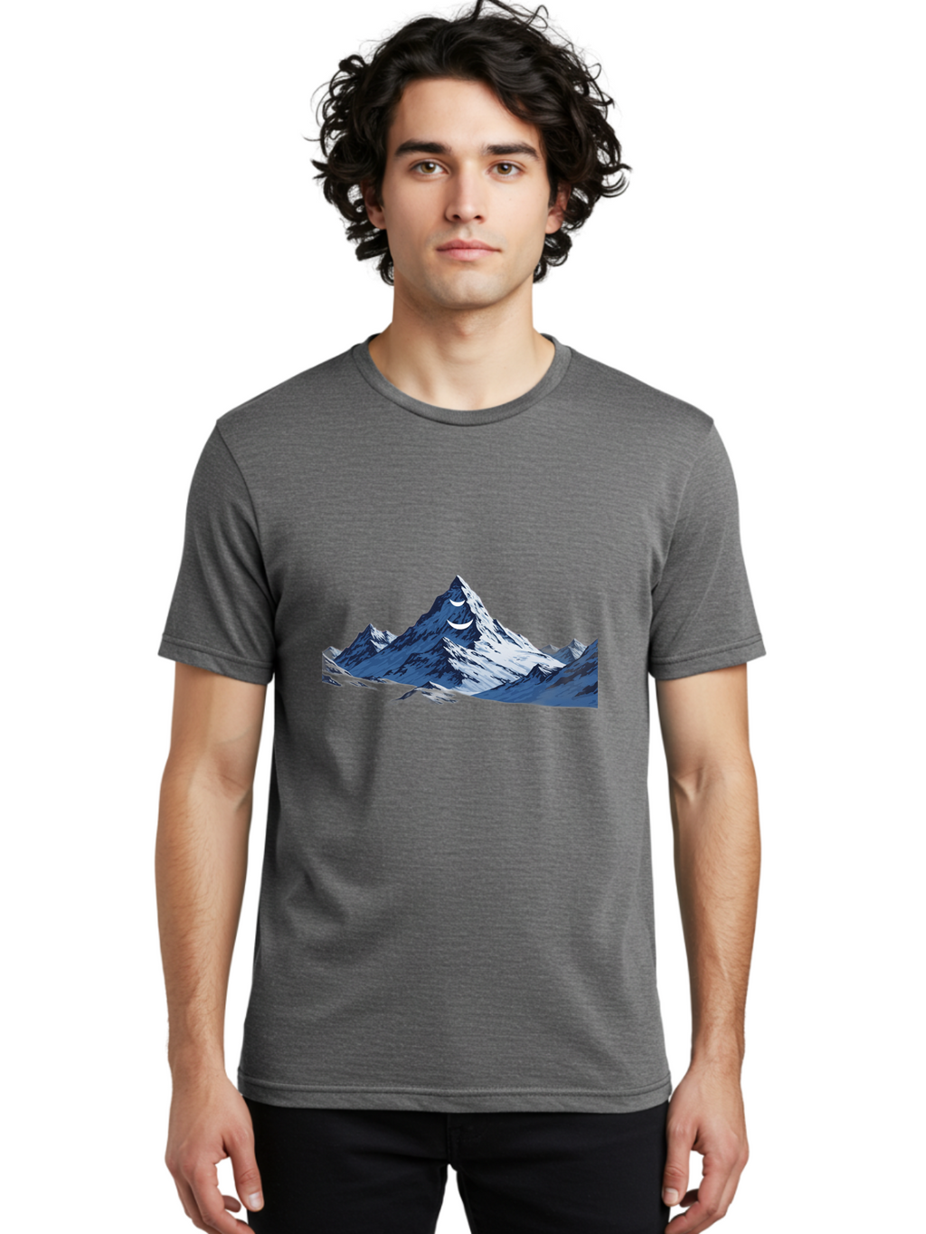 Mountain-Peak Men'S Graphic Tee, 100% Cotton, Comfortable Casual Summer Wear, Machine Washable, Vintage Camera, Old Camera, Antique Camera, Black Camera, Classic Photography, Photography Equipment, Nostalgic Device, Film Camera, Camera Art Baj121