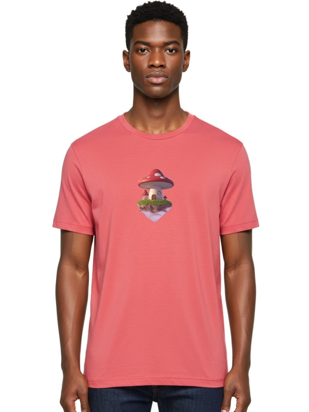 Mushroom-House Men'S Graphic Tee, 100% Cotton, Comfortable Casual Summer Wear, Machine Washable, Vintage Camera, Old Camera, Antique Camera, Black Camera, Classic Photography, Photography Equipment, Nostalgic Device, Film Camera, Camera Art Baj123