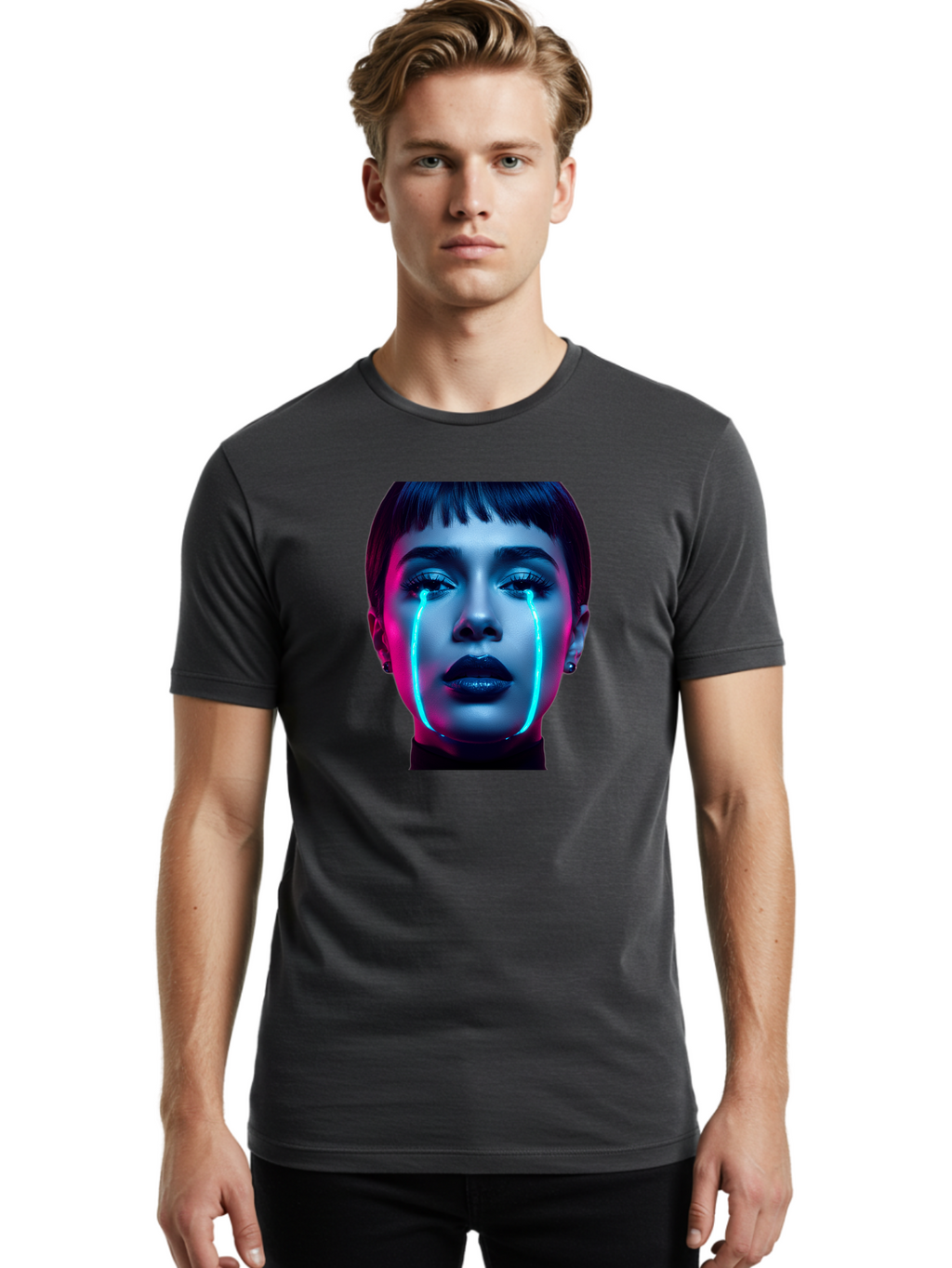 Neon-Tears Men'S Graphic Tee, 100% Cotton, Comfortable Casual Summer Wear, Machine Washable, Vintage Camera, Old Camera, Antique Camera, Black Camera, Classic Photography, Photography Equipment, Nostalgic Device, Film Camera, Camera Art Baj125