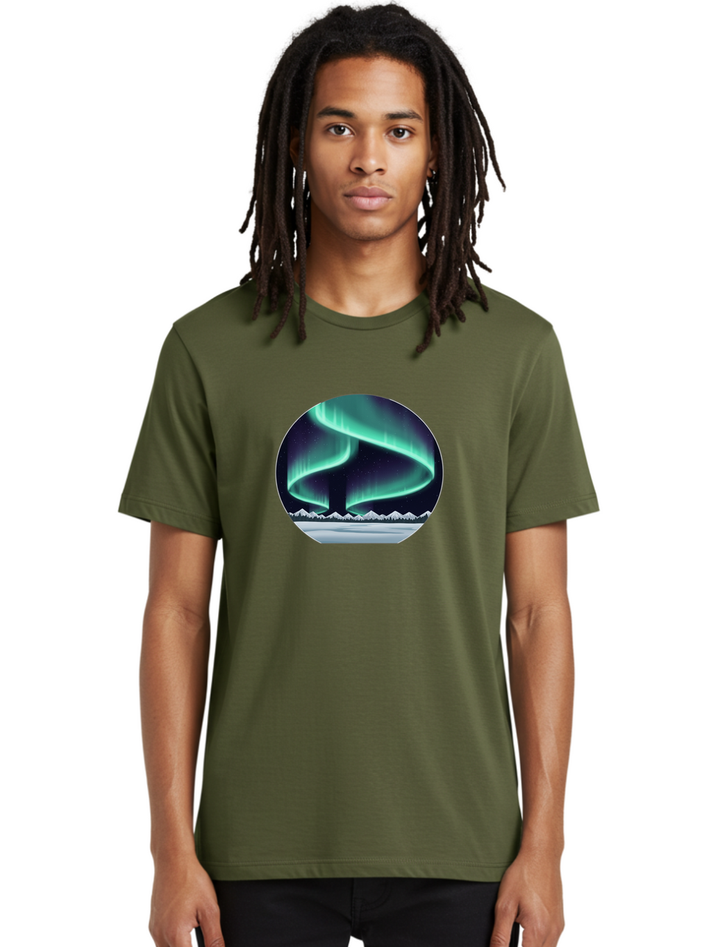 Northern-Lights Men'S Graphic Tee, 100% Cotton, Comfortable Casual Summer Wear, Machine Washable, Vintage Camera, Old Camera, Antique Camera, Black Camera, Classic Photography, Photography Equipment, Nostalgic Device, Film Camera, Camera Art Baj128