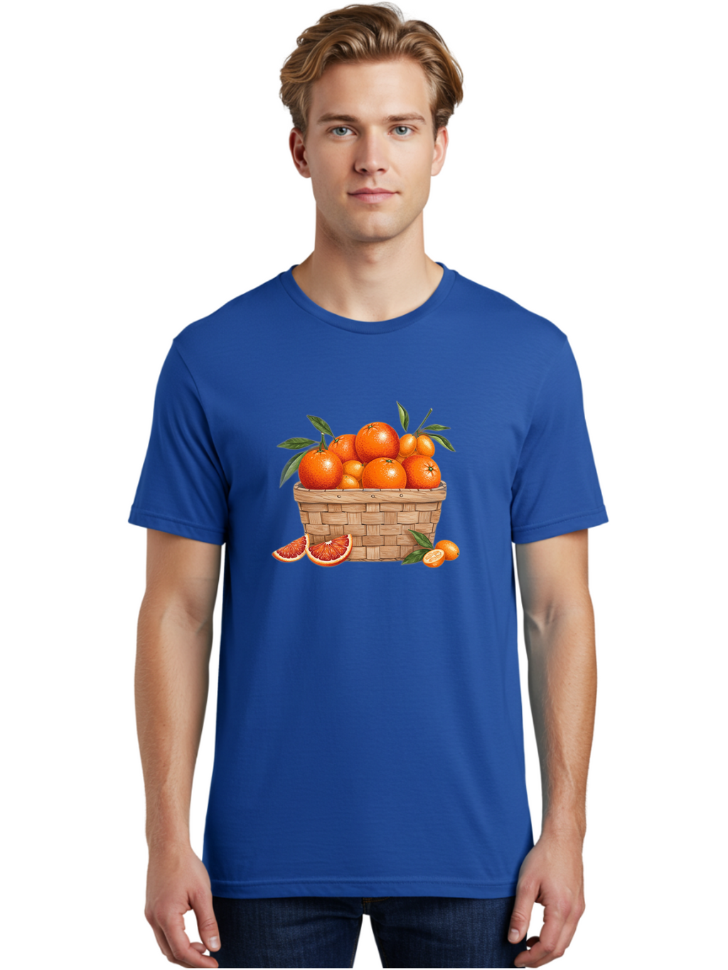 Oranges-In-Basket Men'S Graphic Tee, 100% Cotton, Comfortable Casual Summer Wear, Machine Washable, Vintage Camera, Old Camera, Antique Camera, Black Camera, Classic Photography, Photography Equipment, Nostalgic Device, Film Camera, Camera Art Baj132