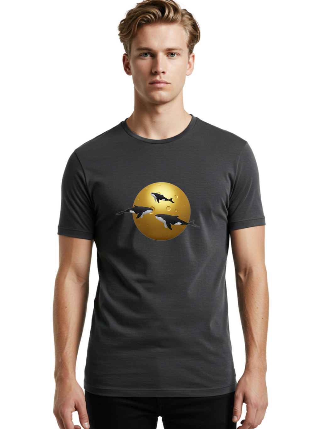 Orca-Moon Men'S Graphic Tee, 100% Cotton, Comfortable Casual Summer Wear, Machine Washable, Vintage Camera, Old Camera, Antique Camera, Black Camera, Classic Photography, Photography Equipment, Nostalgic Device, Film Camera, Camera Art Baj134