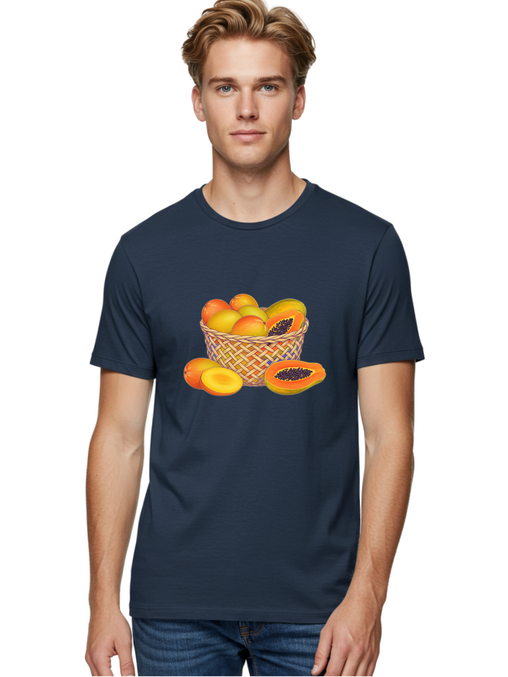 Papaya-Basket Men'S Graphic Tee, 100% Cotton, Comfortable Casual Summer Wear, Machine Washable, Vintage Camera, Old Camera, Antique Camera, Black Camera, Classic Photography, Photography Equipment, Nostalgic Device, Film Camera, Camera Art Baj143