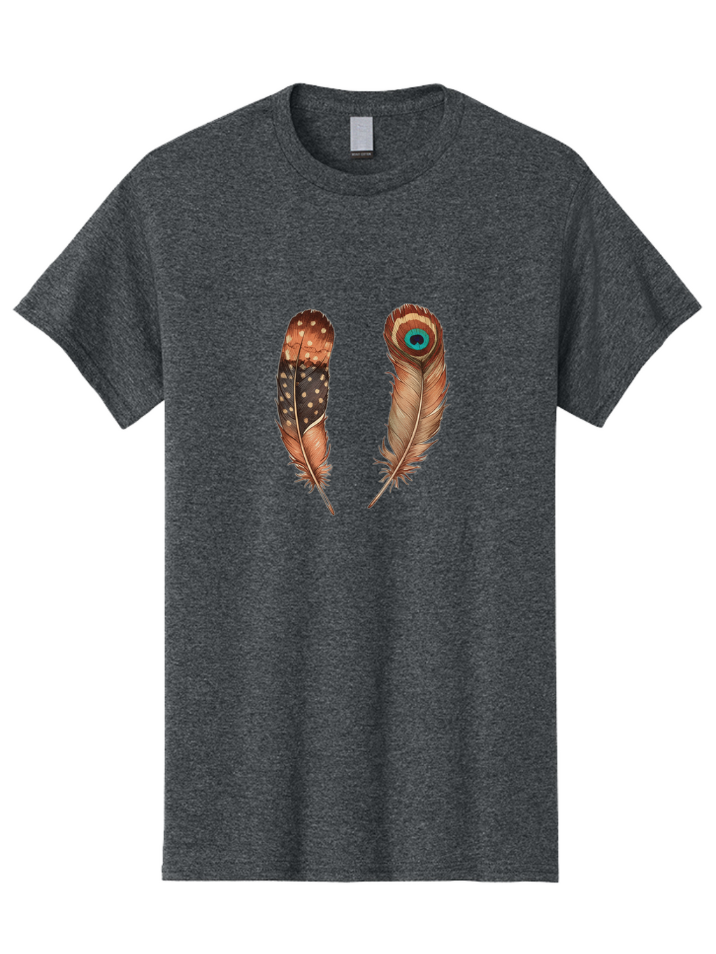 Peacock-Feathers-2 Men'S Graphic Tee, 100% Cotton, Comfortable Casual Summer Wear, Machine Washable, Vintage Camera, Old Camera, Antique Camera, Black Camera, Classic Photography, Photography Equipment, Nostalgic Device, Film Camera, Baj152