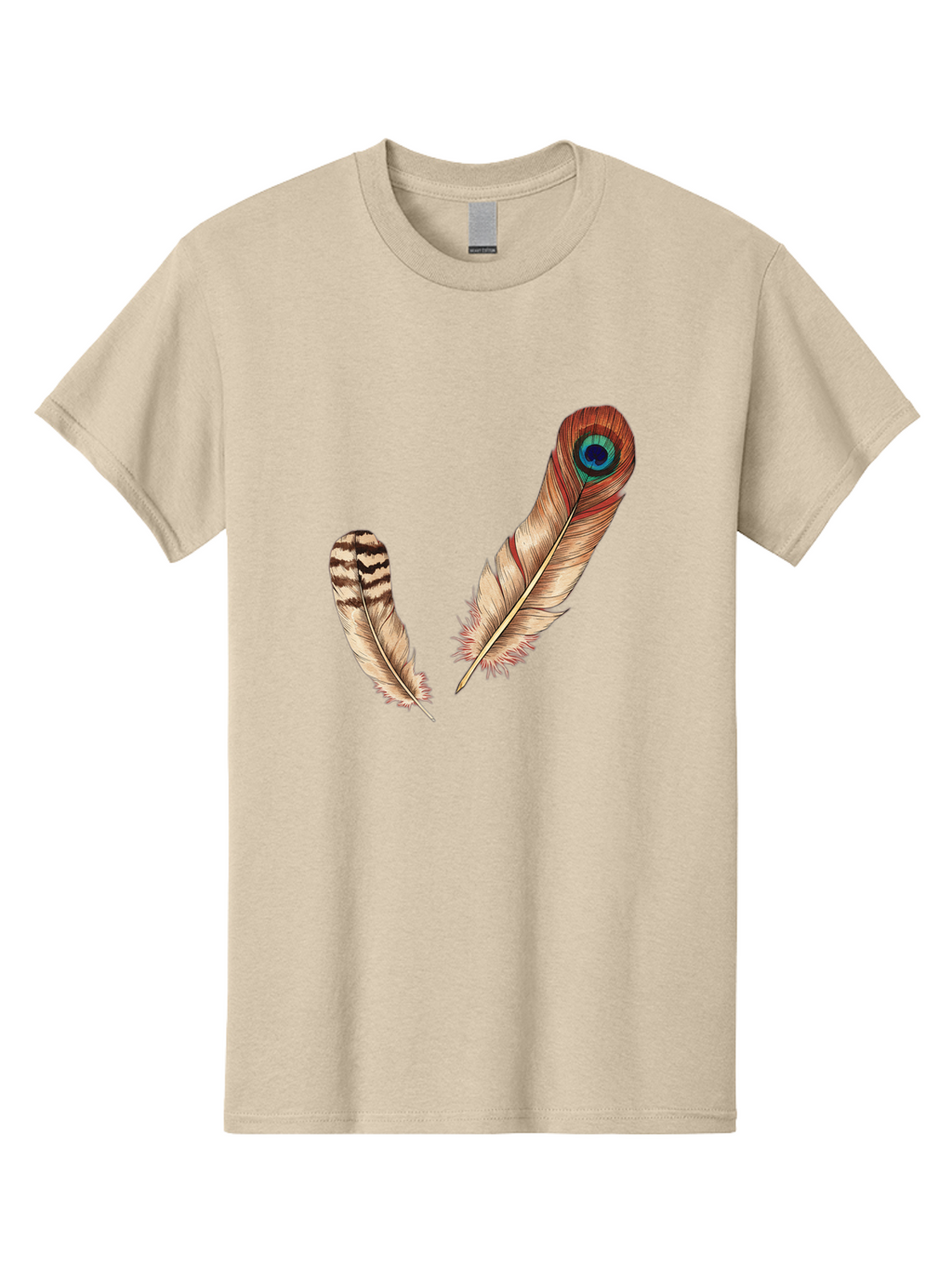 Peacock-Feathers-4 Men'S Graphic Tee, 100% Cotton, Comfortable Casual Summer Wear, Machine Washable, Vintage Camera, Old Camera, Antique Camera, Black Camera, Classic Photography, Photography Equipment, Nostalgic Device, Film Camera, Baj154