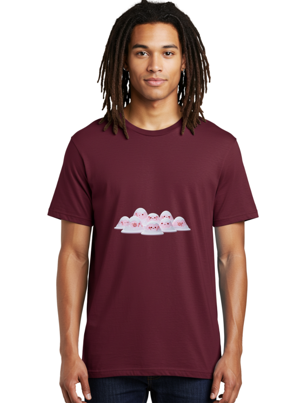Peppermint-Meringue-Mushrooms Men'S Graphic Tee, 100% Cotton, Comfortable Casual Summer Wear, Machine Washable, Vintage Camera, Old Camera, Antique Camera, Black Camera, Classic Photography, Photography Equipment, Nostalgic Device, Baj158