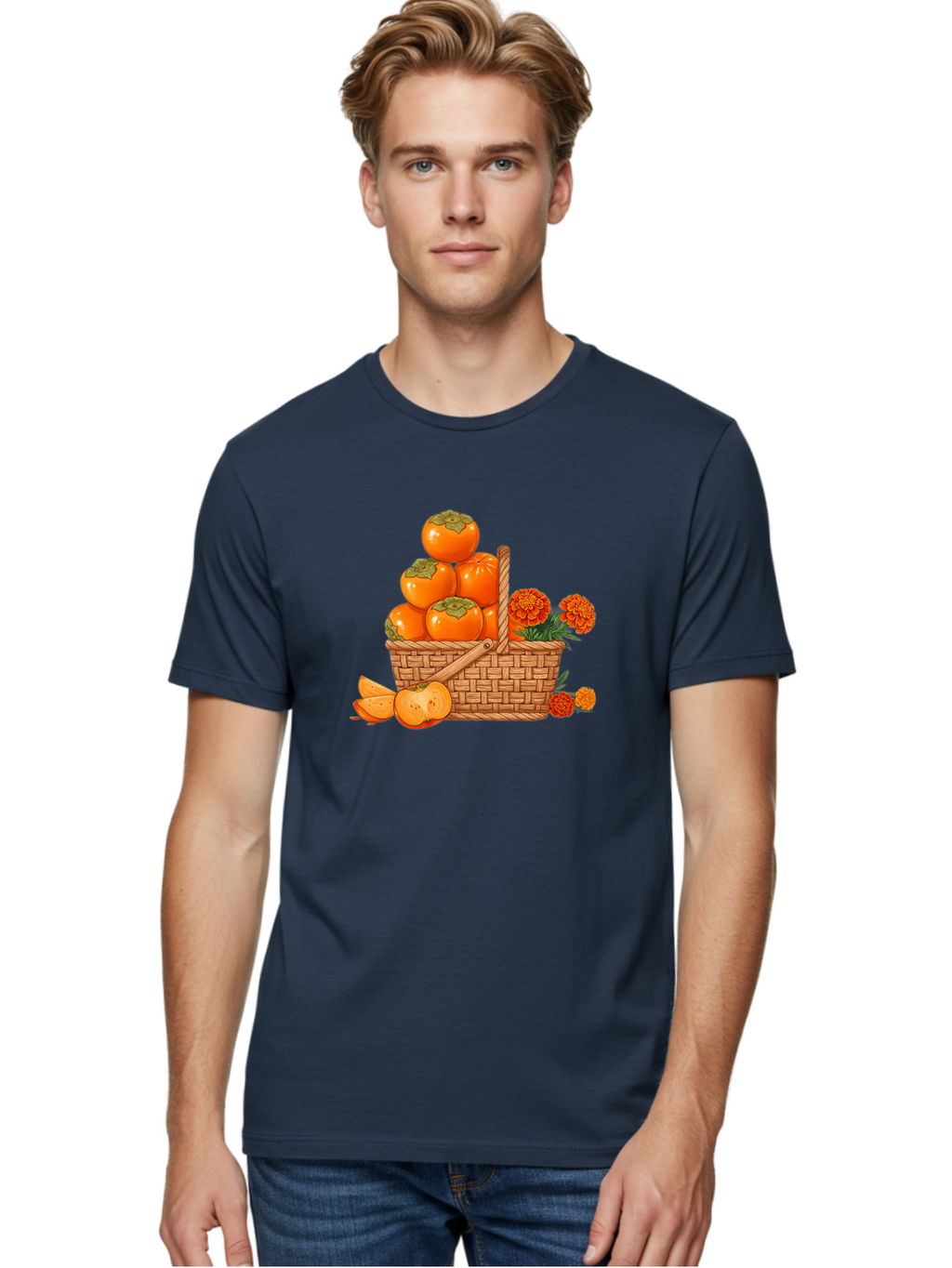 Persimmons-In-Basket Men'S Graphic Tee, 100% Cotton, Comfortable Casual Summer Wear, Machine Washable, Vintage Camera, Old Camera, Antique Camera, Black Camera, Classic Photography, Photography Equipment, Nostalgic Device, Film Camera, Baj159