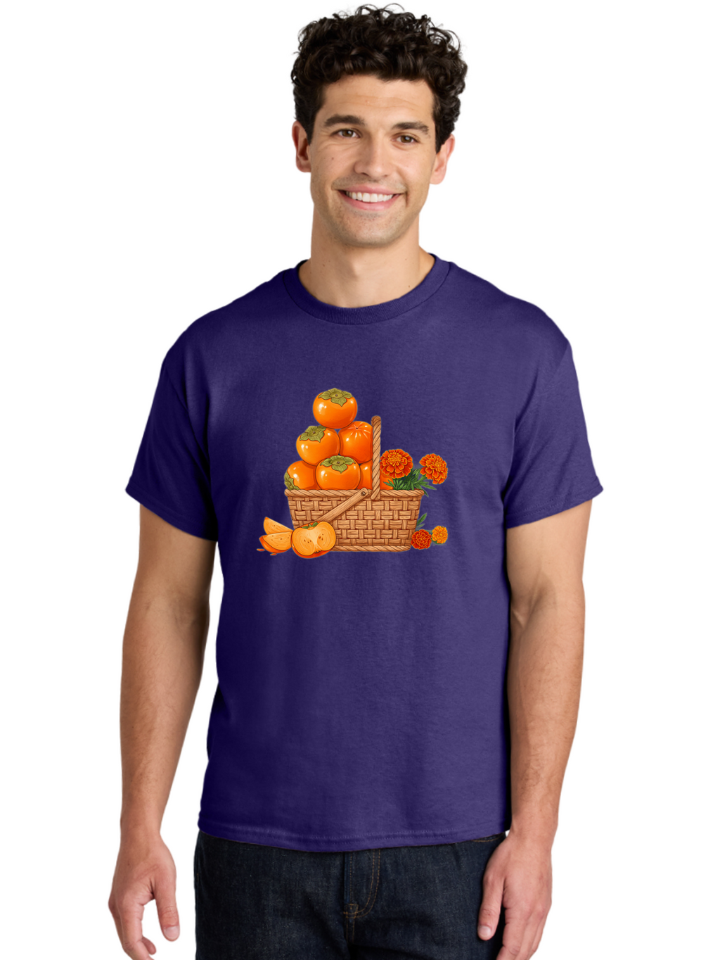 Persimmons-In-Basket Men'S Graphic Tee, 100% Cotton, Comfortable Casual Summer Wear, Machine Washable, Vintage Camera, Old Camera, Antique Camera, Black Camera, Classic Photography, Photography Equipment, Nostalgic Device, Film Camera, Baj159