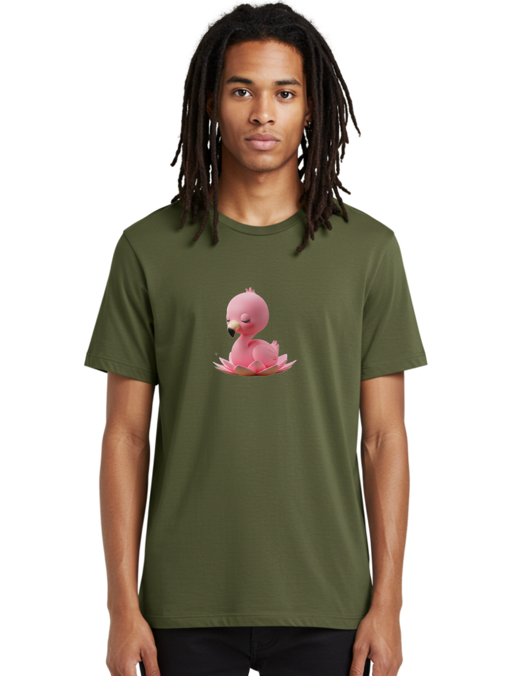 Pink-Flamingo-1 Men'S Graphic Tee, 100% Cotton, Comfortable Casual Summer Wear, Machine Washable, Vintage Camera, Old Camera, Antique Camera, Black Camera, Classic Photography, Photography Equipment, Nostalgic Device, Film Camera, Camera Art Baj176