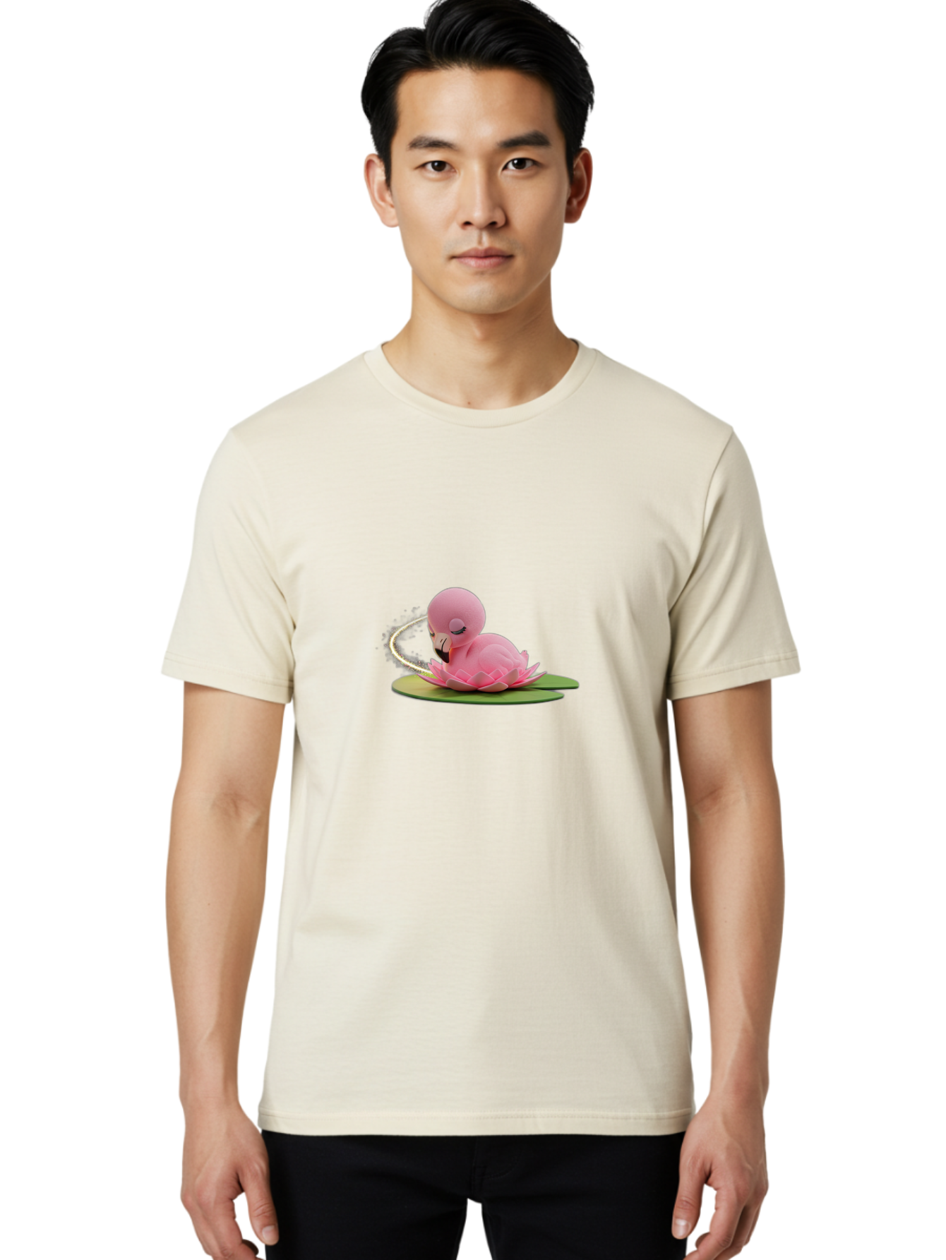 Pink-Flamingo-2 Men'S Graphic Tee, 100% Cotton, Comfortable Casual Summer Wear, Machine Washable, Vintage Camera, Old Camera, Antique Camera, Black Camera, Classic Photography, Photography Equipment, Nostalgic Device, Film Camera, Camera Art Baj177