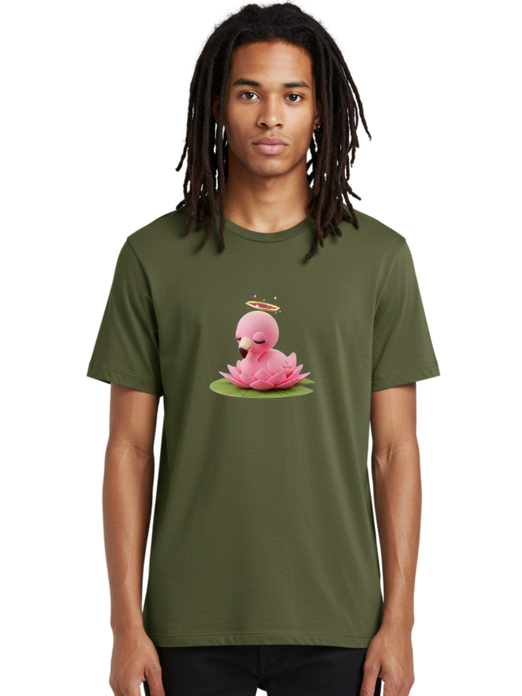 Pink-Flamingo-Lotus-1 Men'S Graphic Tee, 100% Cotton, Comfortable Casual Summer Wear, Machine Washable, Vintage Camera, Old Camera, Antique Camera, Black Camera, Classic Photography, Photography Equipment, Nostalgic Device, Film Camera, Baj181